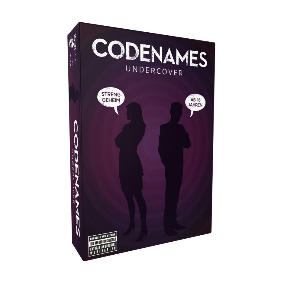 Czech Games Edition Spiel, Codenames Undercover - deutsch
