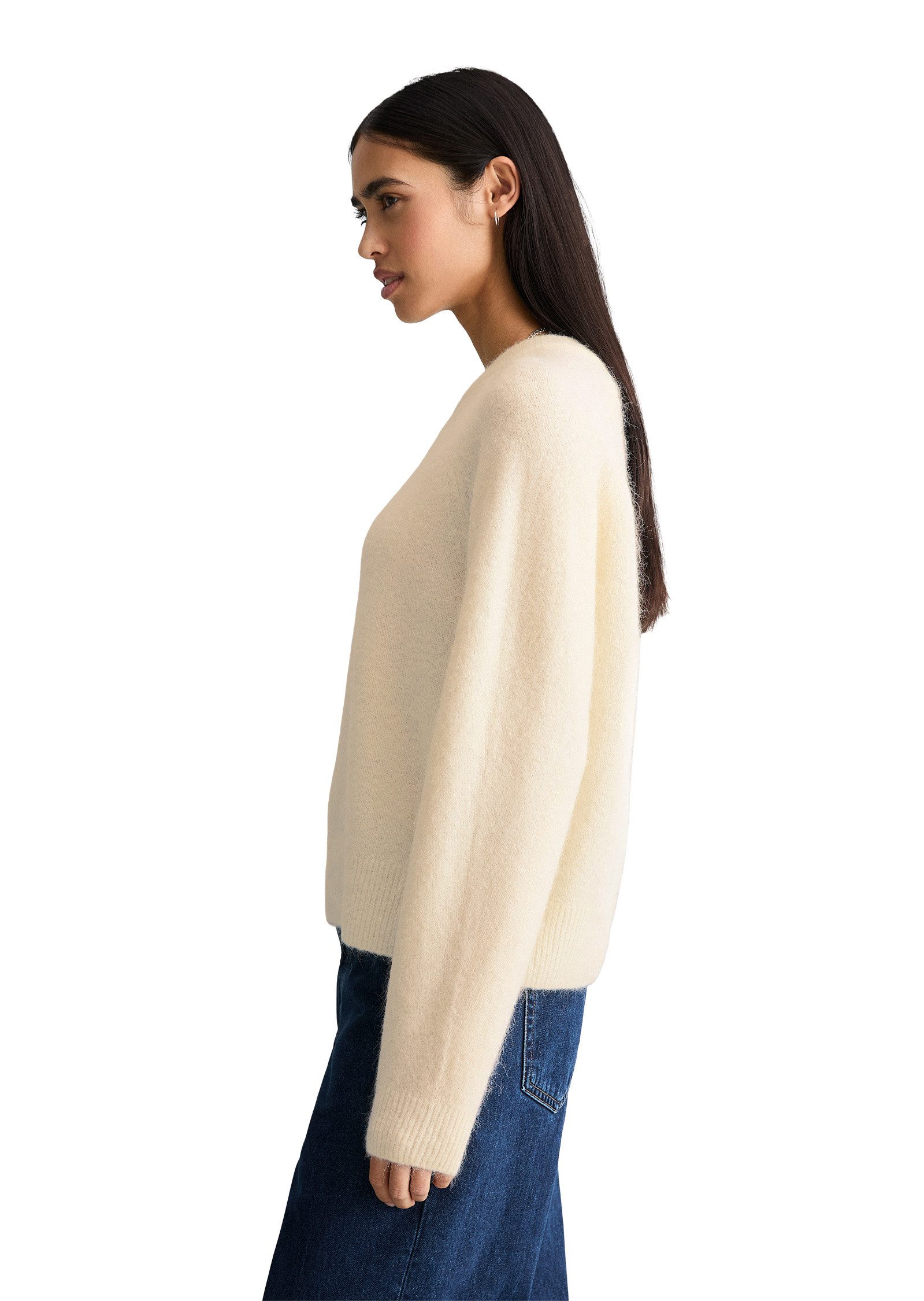 Marc O'Polo DENIM Strickpullover aus kuscheligem Alpakawolle-Mix