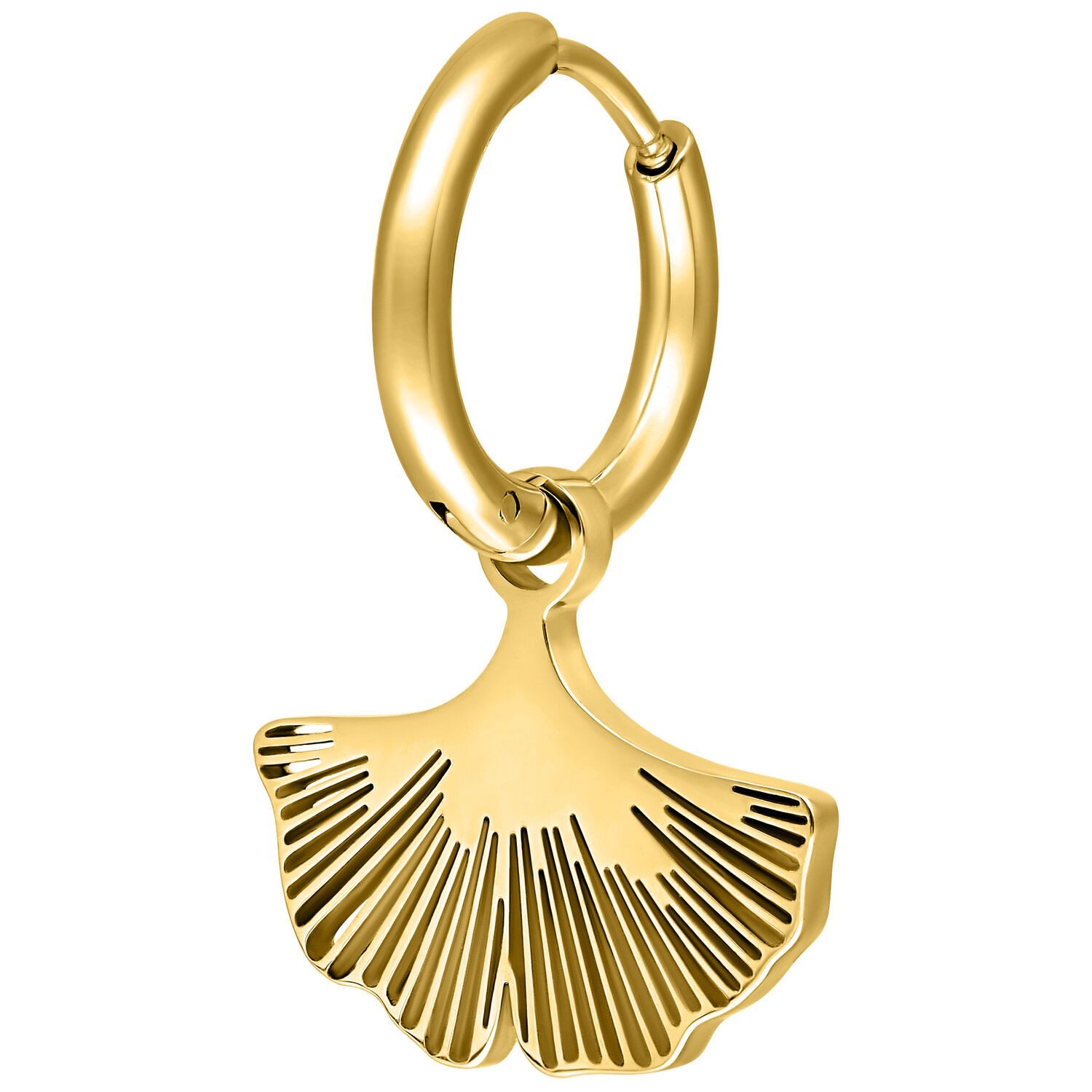 Wildcat Paar Creolen Little Ginkgo Hoops, günstig online kaufen