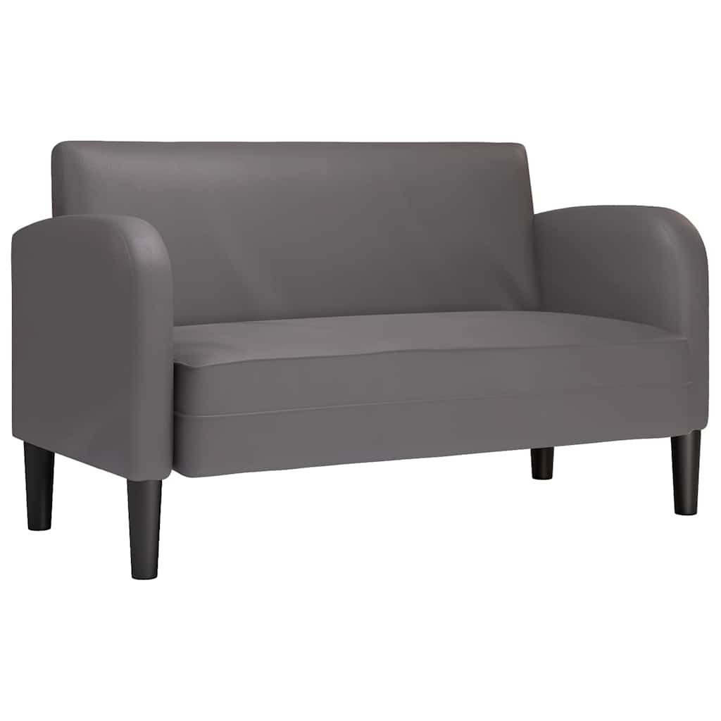 vidaXL Sofa Zweisitzer-Sofa Grau 110 cm günstig online kaufen