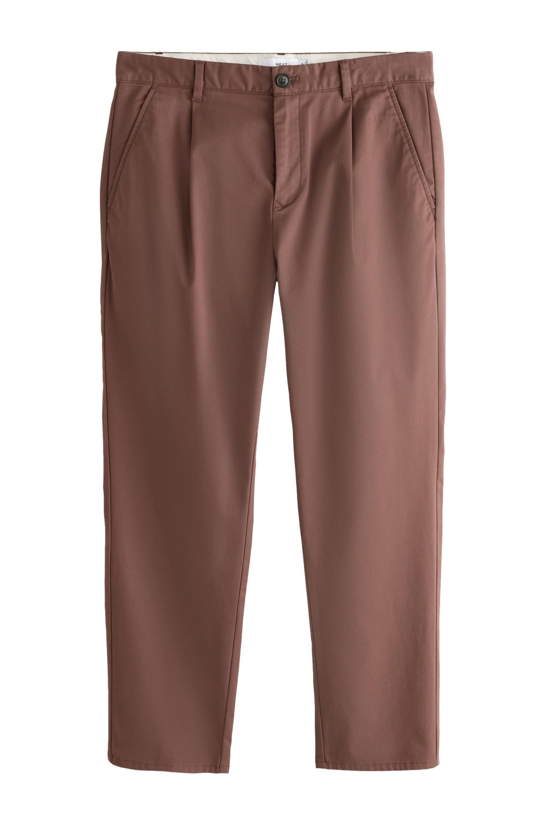 Stretch-Hose Regular Fit Stretch-Chinohose mit konischem Bein