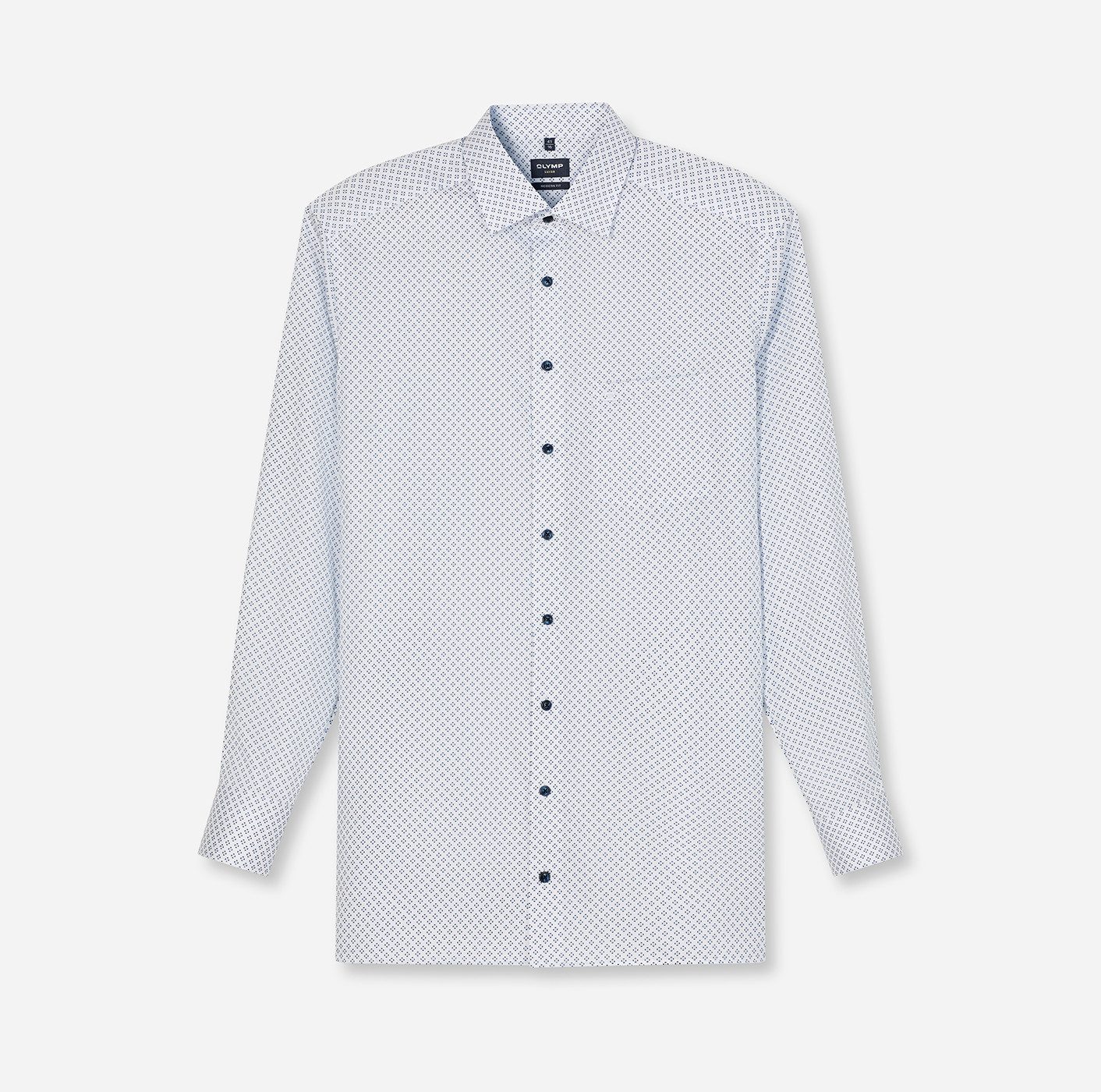 OLYMP Langarmhemd Luxor modern fit modern fit, Businesshemd, gemustert, New günstig online kaufen