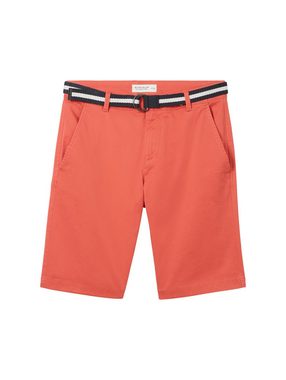 TOM TAILOR Bermudas Slim Chino Shorts mit Gürtel