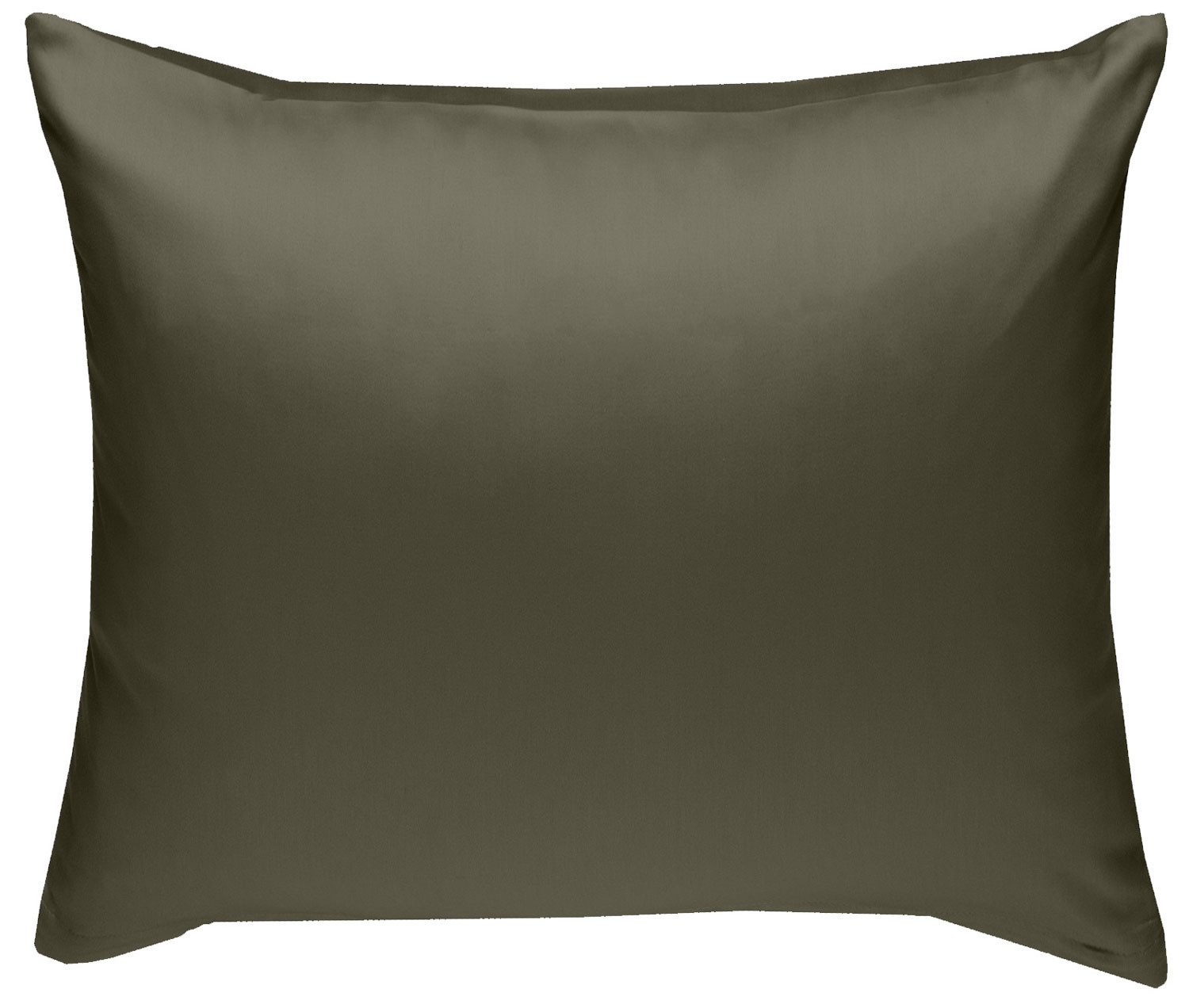 BETTWAESCHE-MIT-STIL Kissenbezug Mako Satin Kissenbezug uni einfarbig, (1 Stück)
