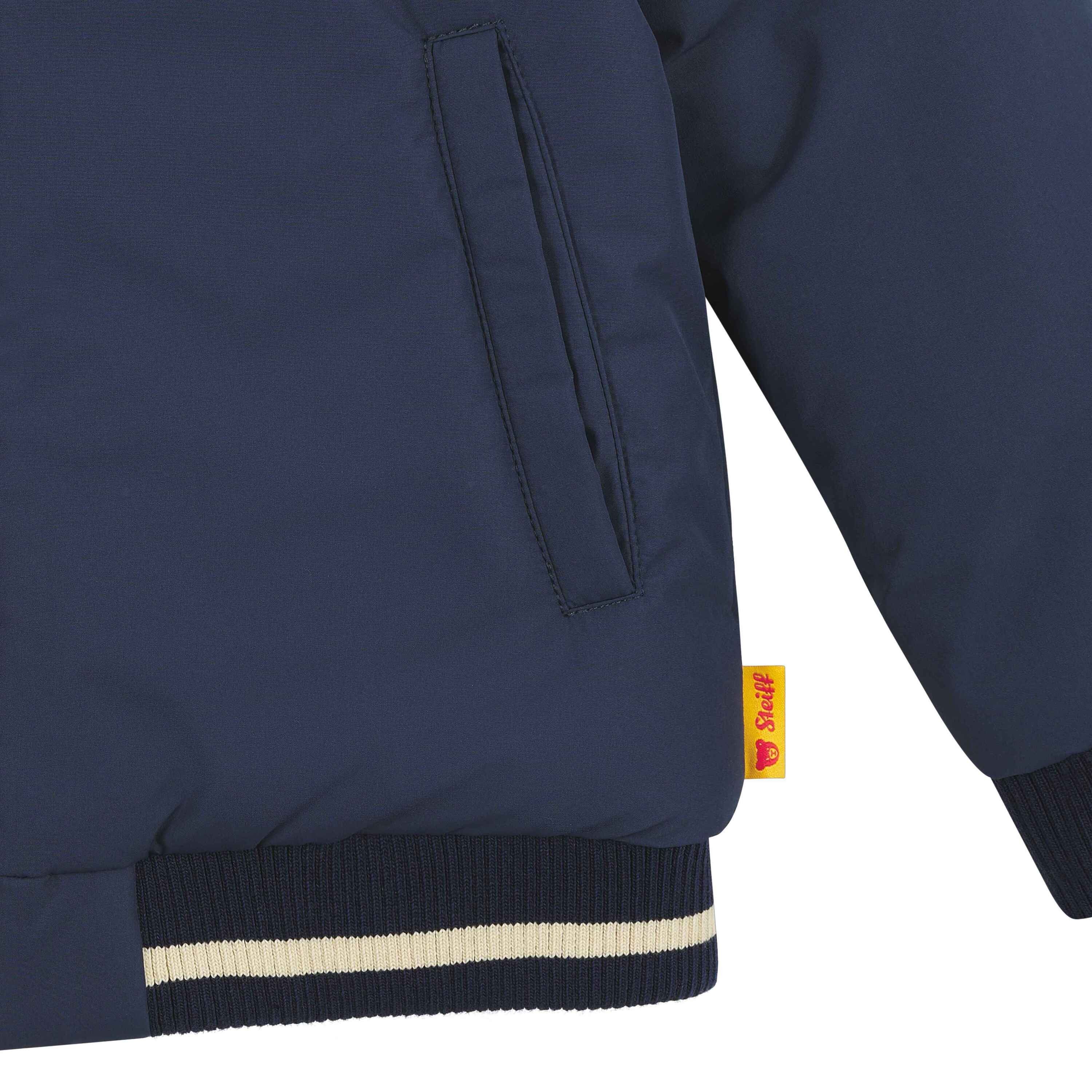 Steiff Outdoorjacke Wendejacke Sharky, Reflektor, gefüttert, wattiert