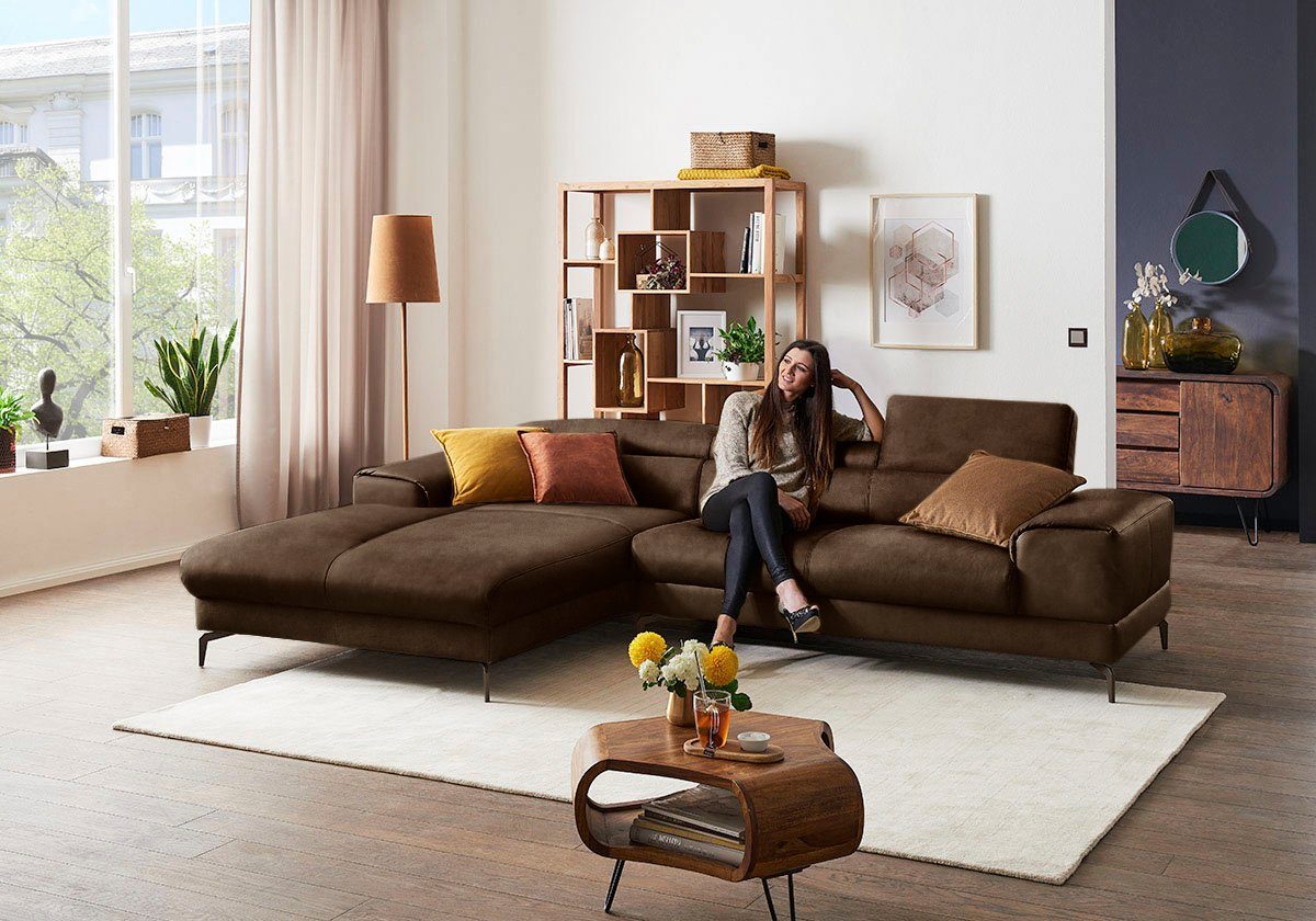 W.SCHILLIG Ecksofa "Piedroo, Designsofa mit tollem Sitzkomfort, elegant und günstig online kaufen