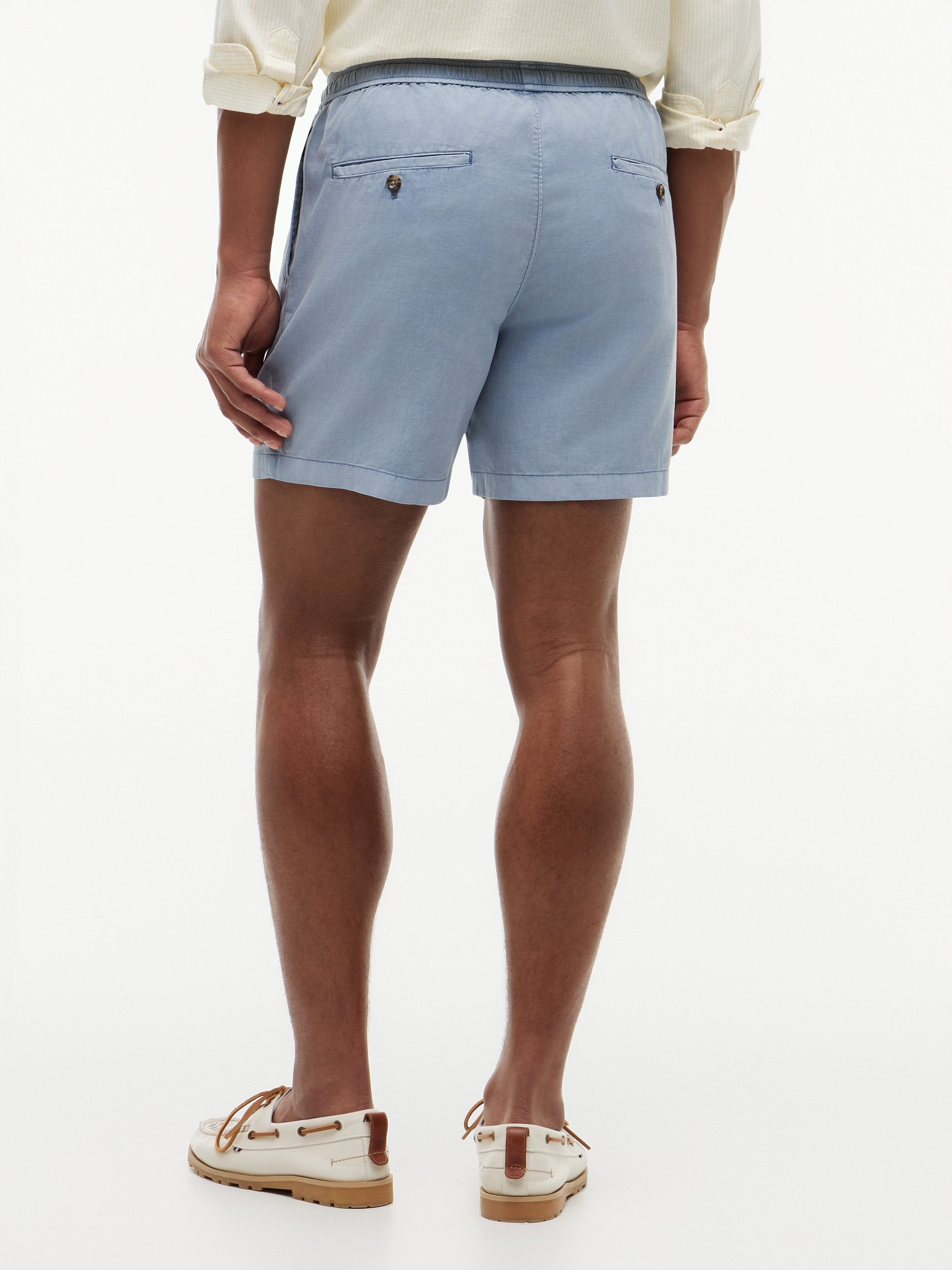 Tommy Hilfiger Shorts DOVER 6" PO CO LYOCELL GMD gewaschen, mit 15 cm Schrittlänge elastischer Bund