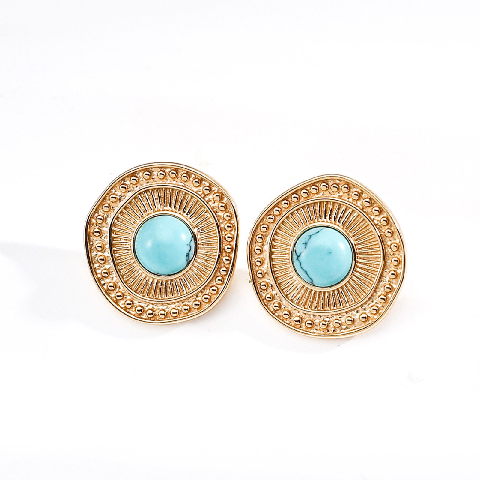 Jumpeak Paar Ohrhänger ohrringe silber 925,ohrringe türkis,18kohrringevergoldet,ohrringedamen, edelstein ohrringe,schwester geschenk,damen geschenk,geschenk tochter