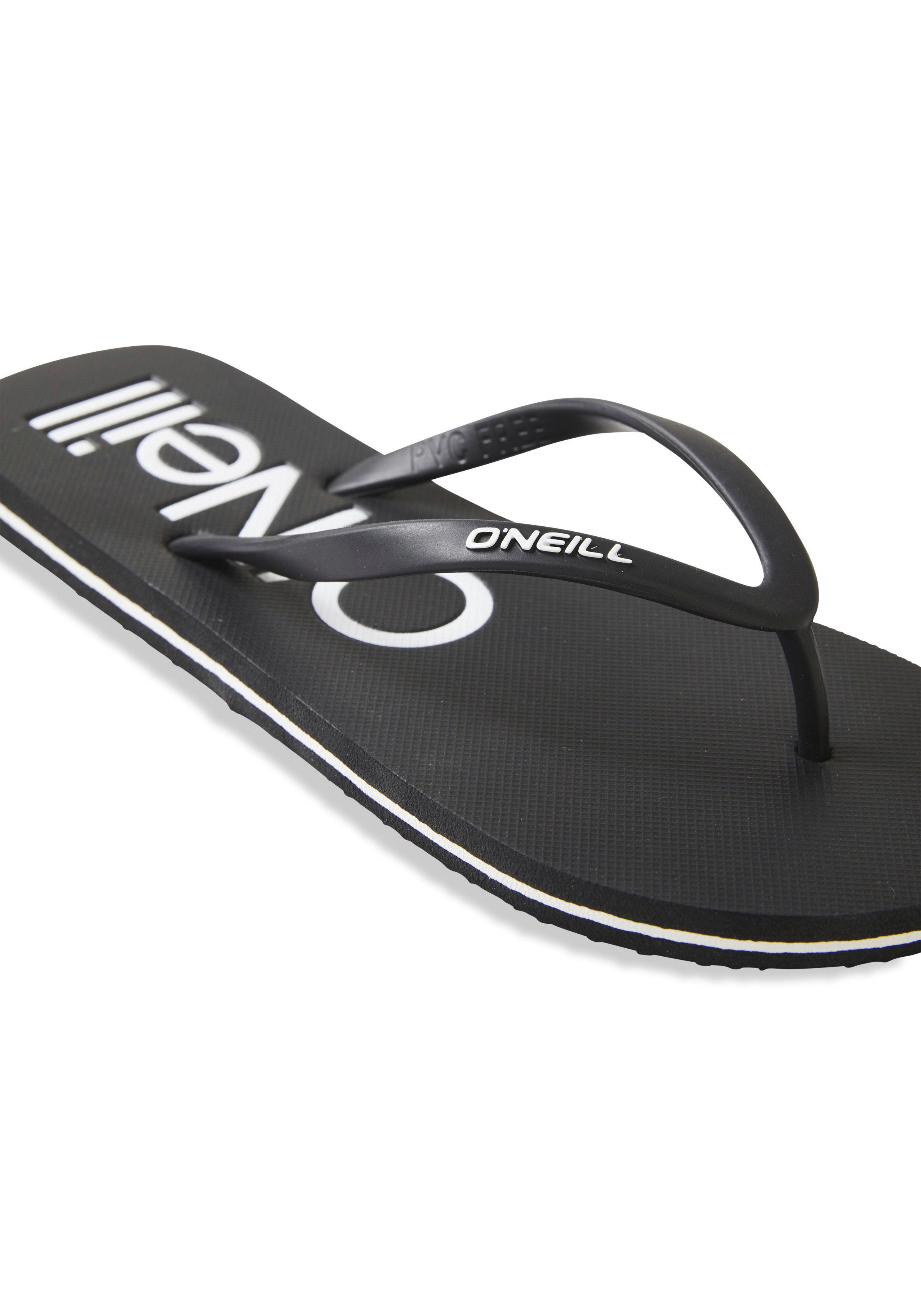 O'Neill PROFILE LOGO schwarz SANDALS Zehentrenner