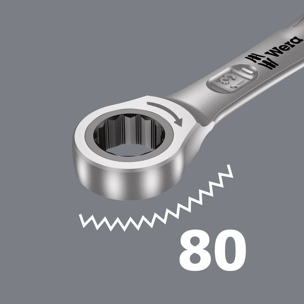 Wera Ringschlüssel Knarren-Ring-Maulschlüssel SW 10 mm 05020065001