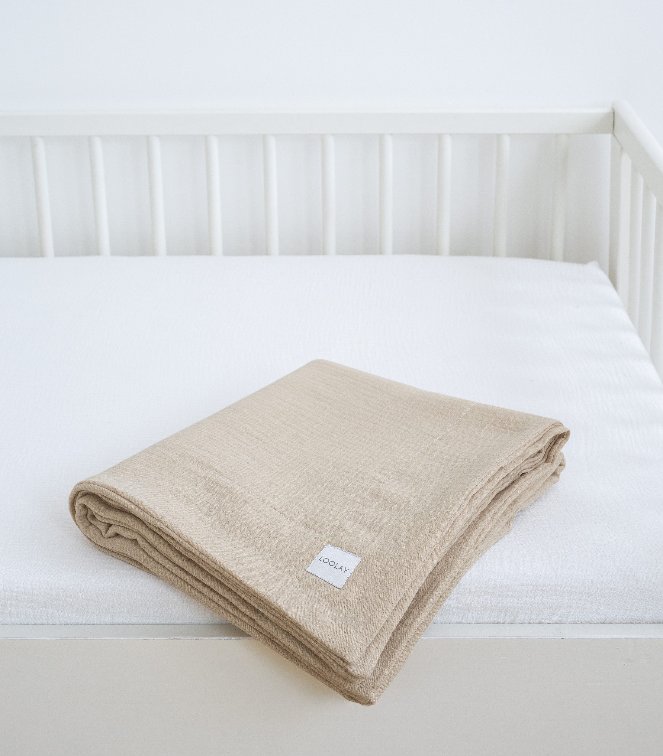 Wohndecke 2-LAGIGE Baumwolle dick MUSSELIN Decke günstig online kaufen