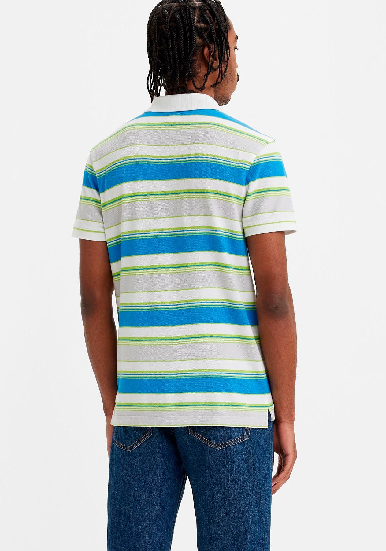 Levi's® Poloshirt HM POLO archie green macaw stripe