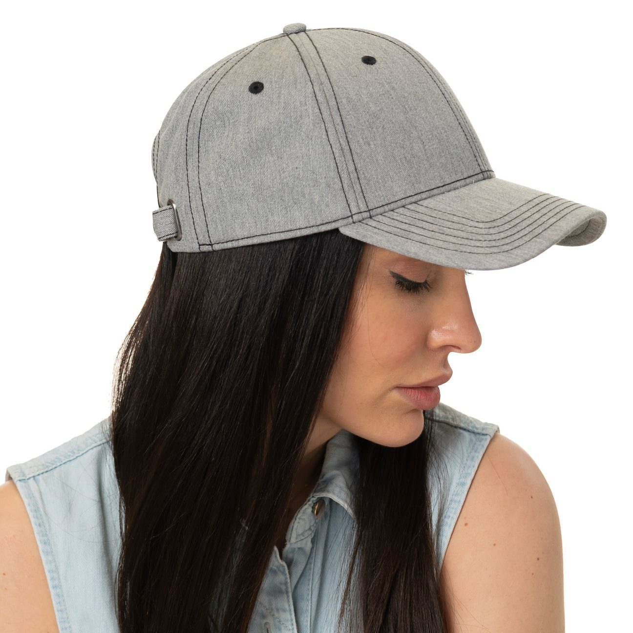 Stetson Baseball Cap (1-St) Basecap Metallschnalle