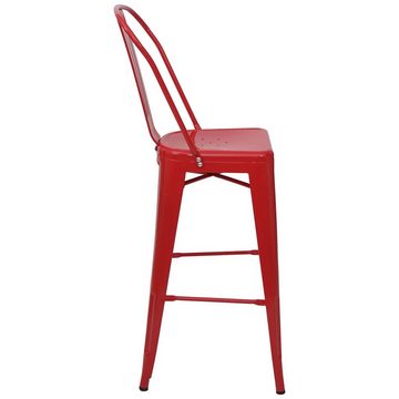 MCW Barhocker MCW-A73-L-4 (Set, 4er), 4er-Set, Querstreben für Stabilität, Belastbarkeit pro Stuhl: 120 kg