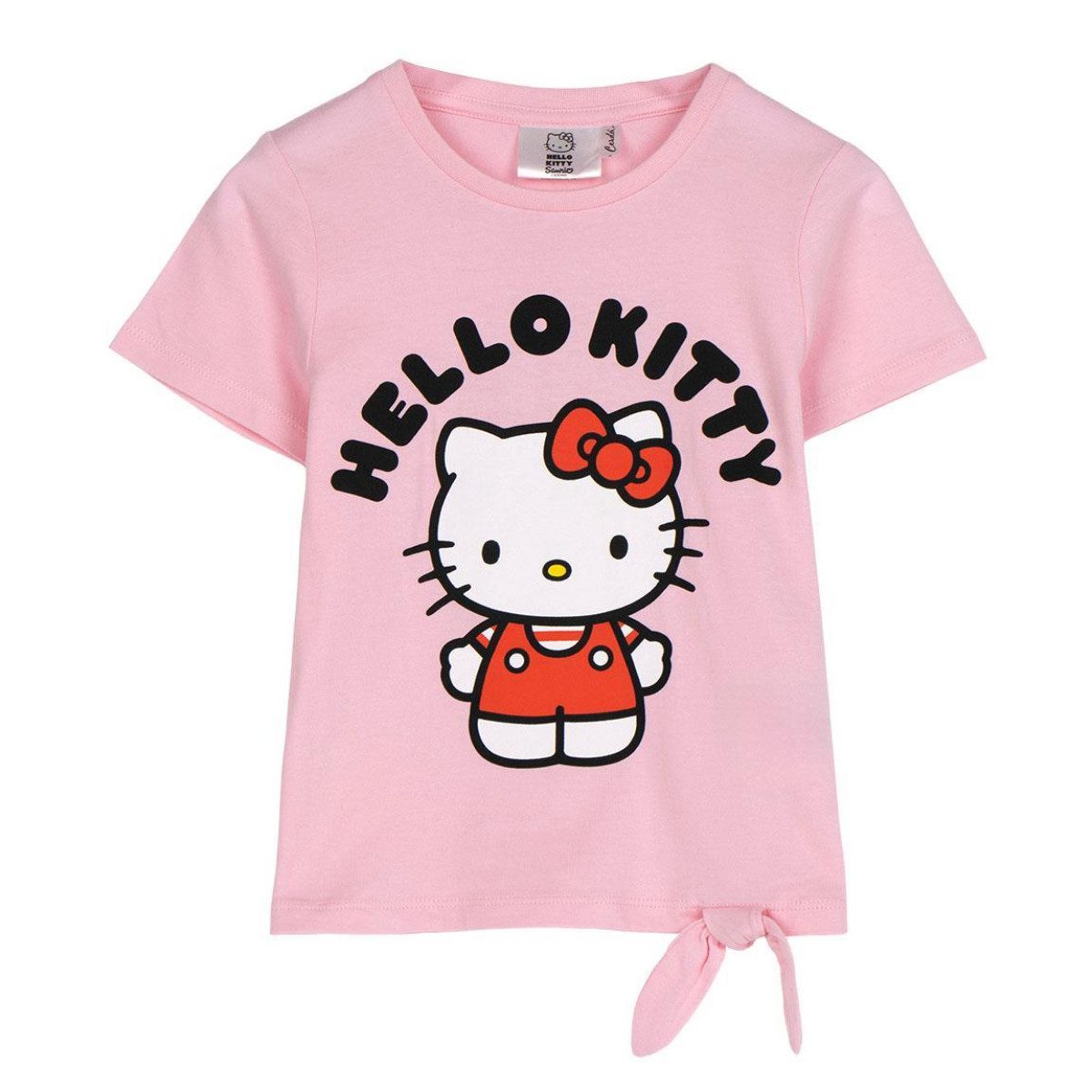 Hello Kitty T-Shirt - Kurzarmshirt Kinder Baumwollshirt Freizeit Sommer Kleidung (1-tlg)