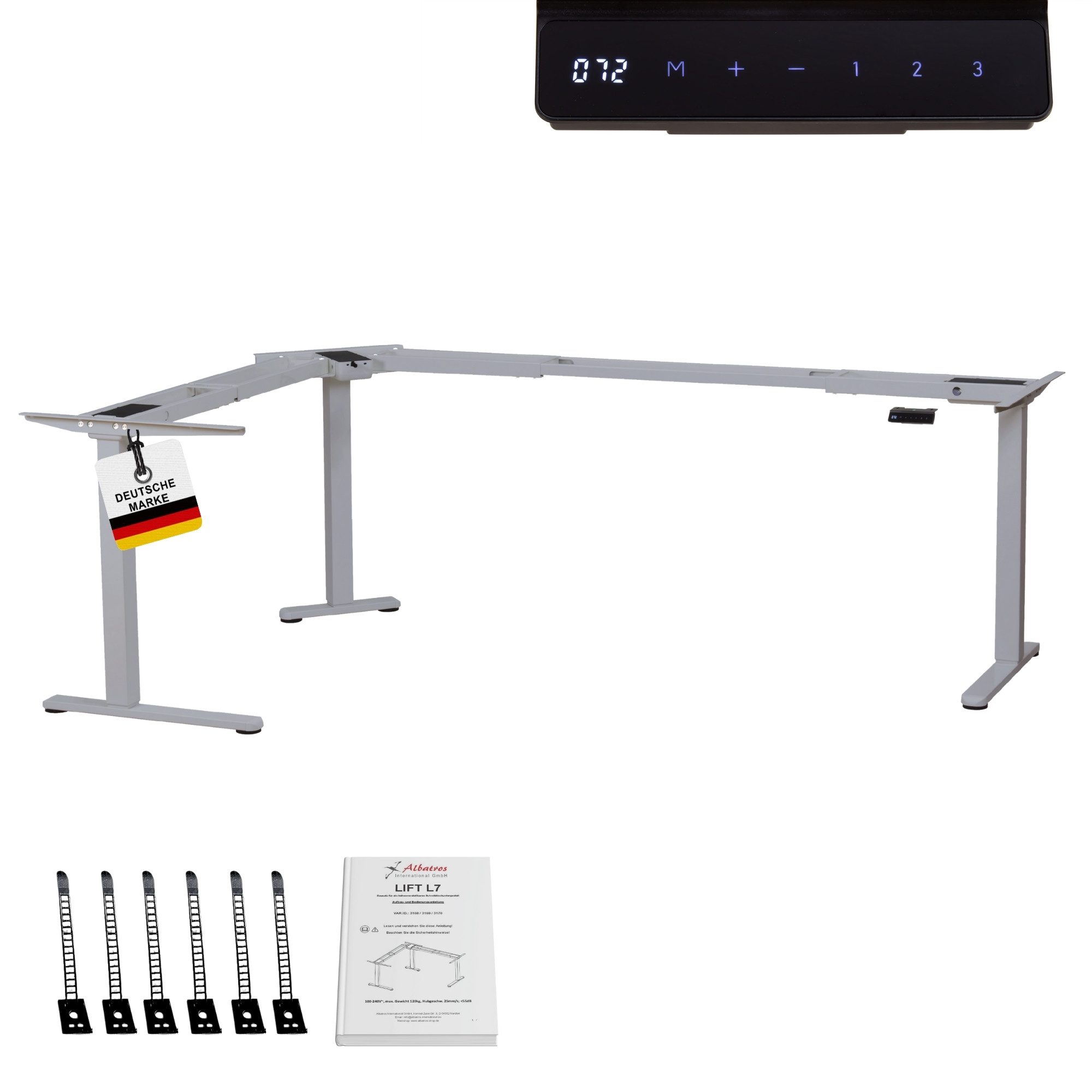 Albatros International Schreibtisch Albatros elektrisch höhenverstellbares günstig online kaufen