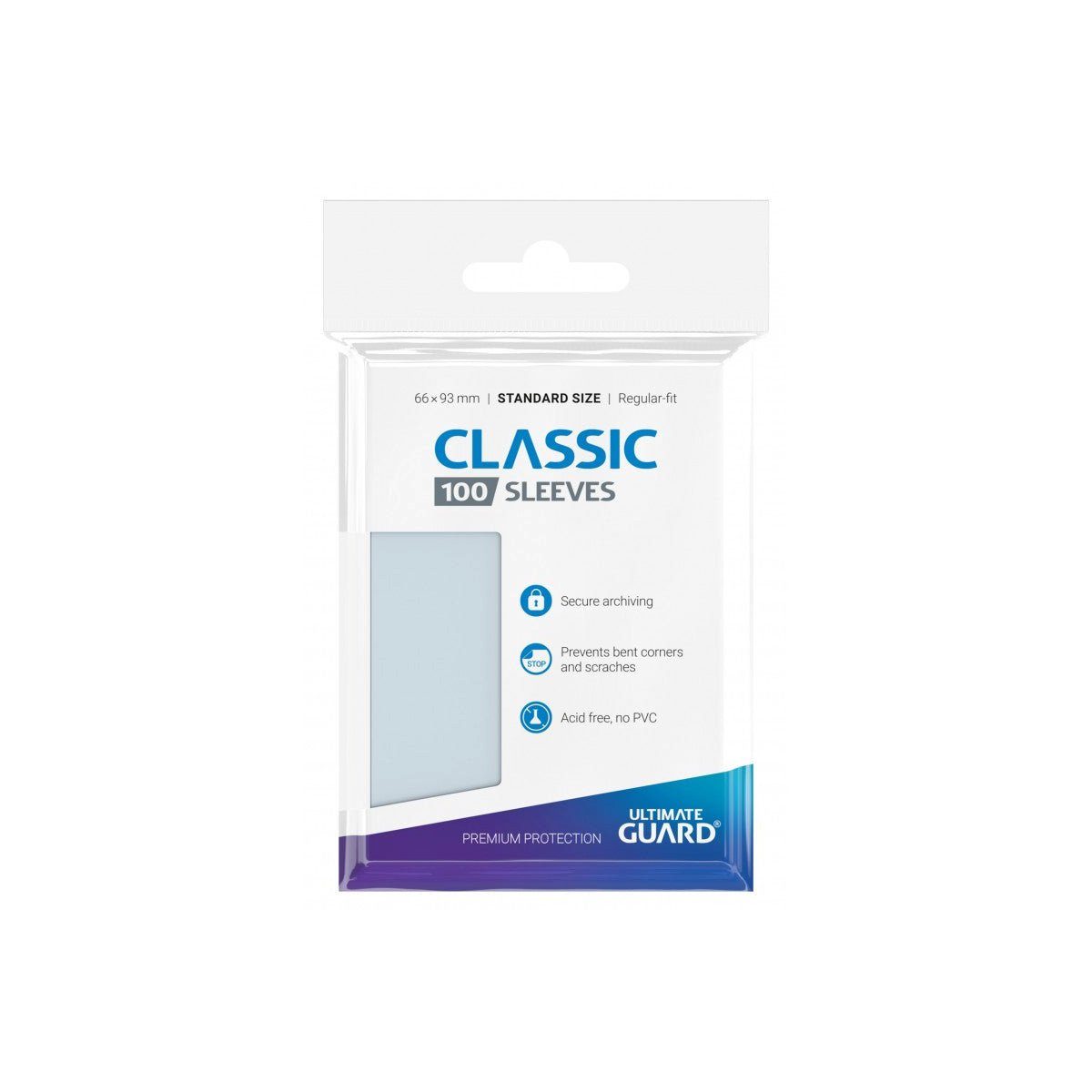 Sammelkarte Classic Soft Sleeves (100)