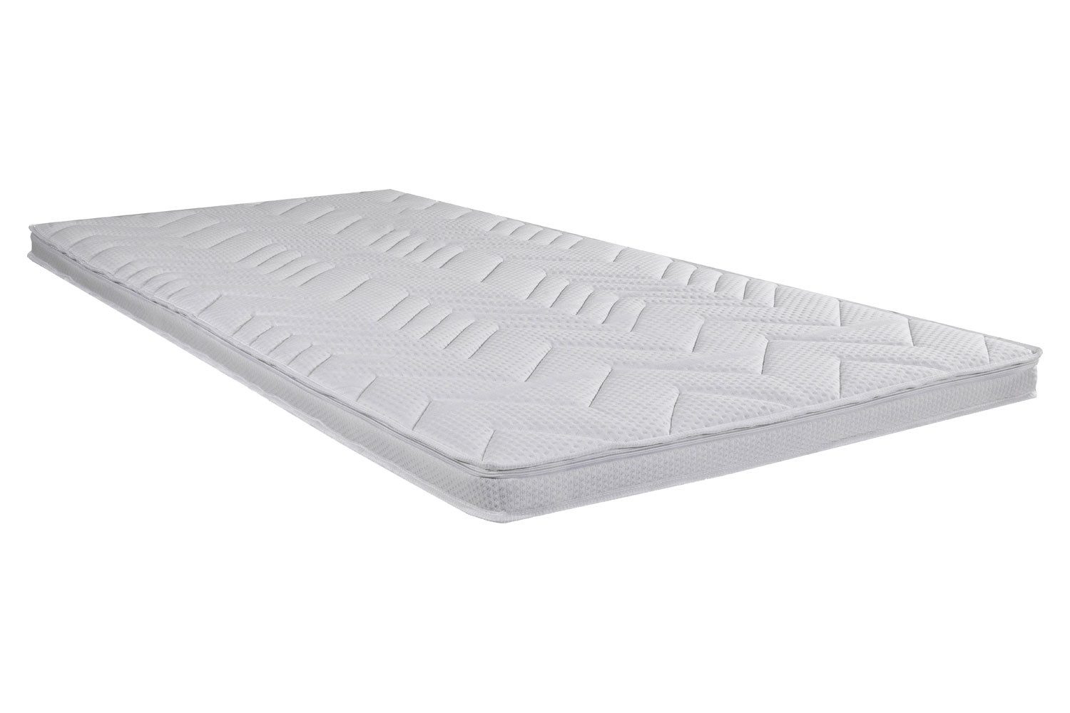 Topper MONSANO, GelSchaumkern, 180 x 200 cm, LIV'IN, 6 cm hoch, Polyester, Viskose, Gelschaum