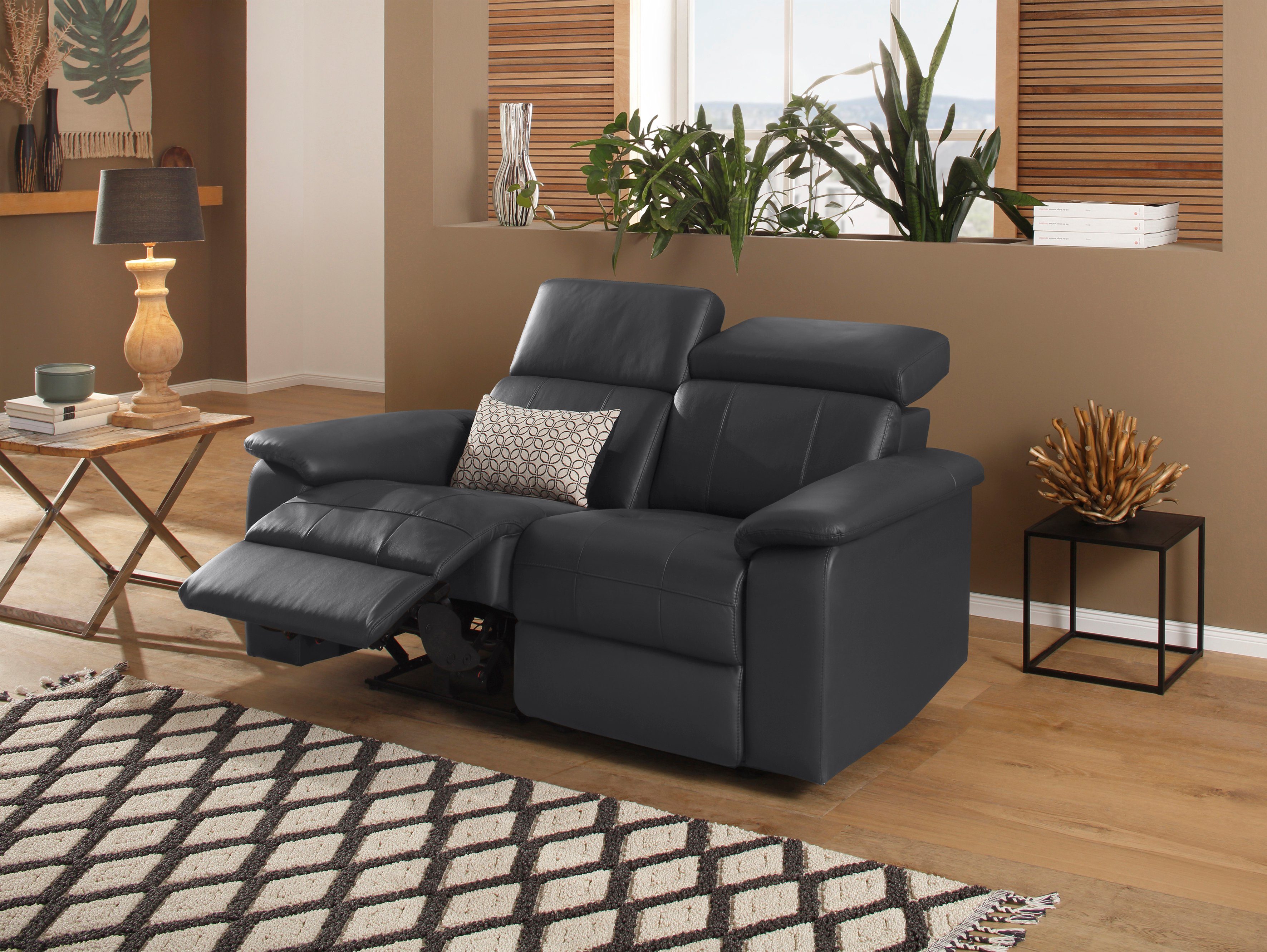 Home affaire 2-Sitzer Binado, mit manueller oder elektrischer Relaxfunktion mit USB-Anschluss