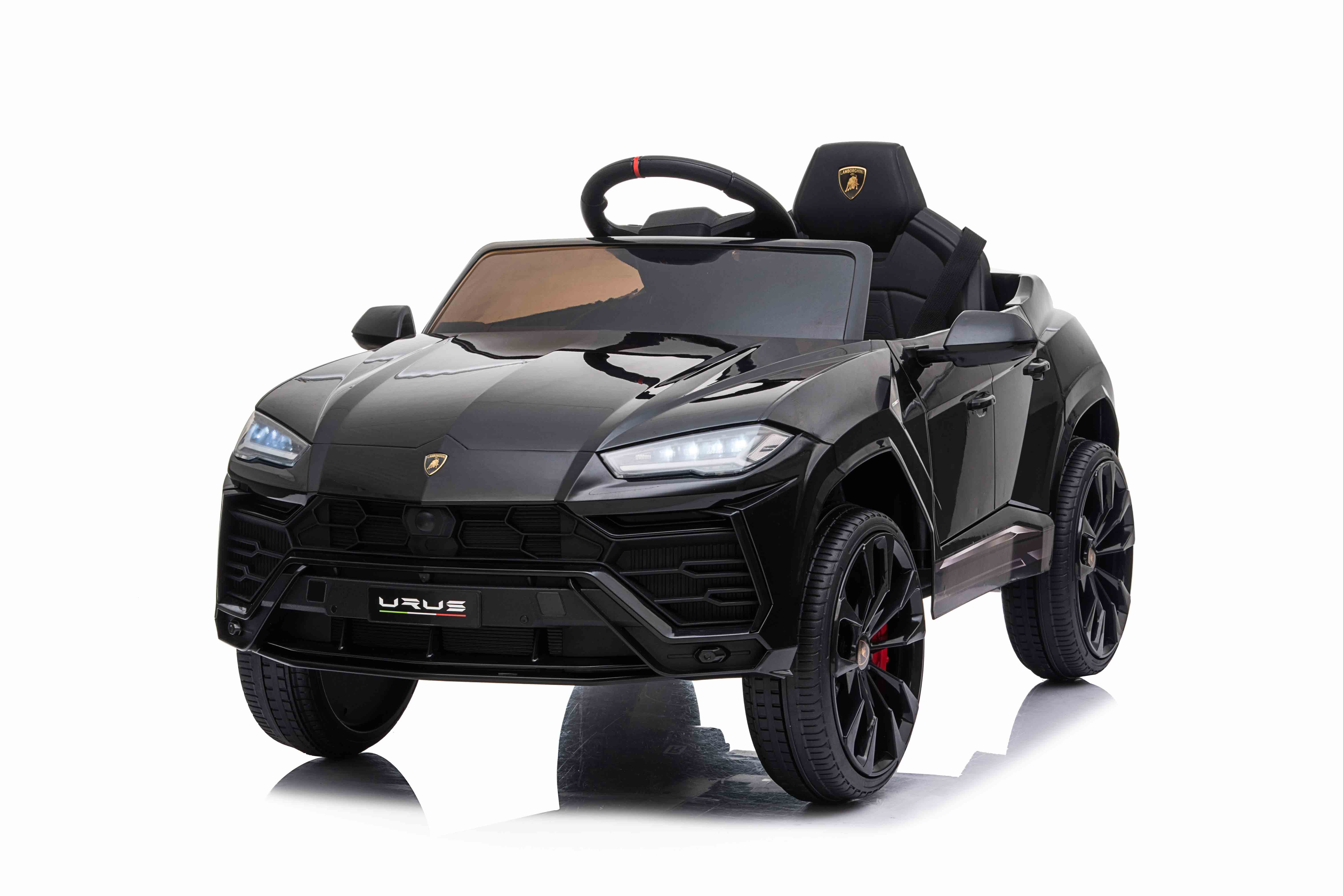 BoGi Elektro-Kinderauto Lamborghini Urus 12V, LED, Musik, Hupe, „Fahrspaß für Kinder mit Stil – Lamborghini Urus 12V Elektroauto“