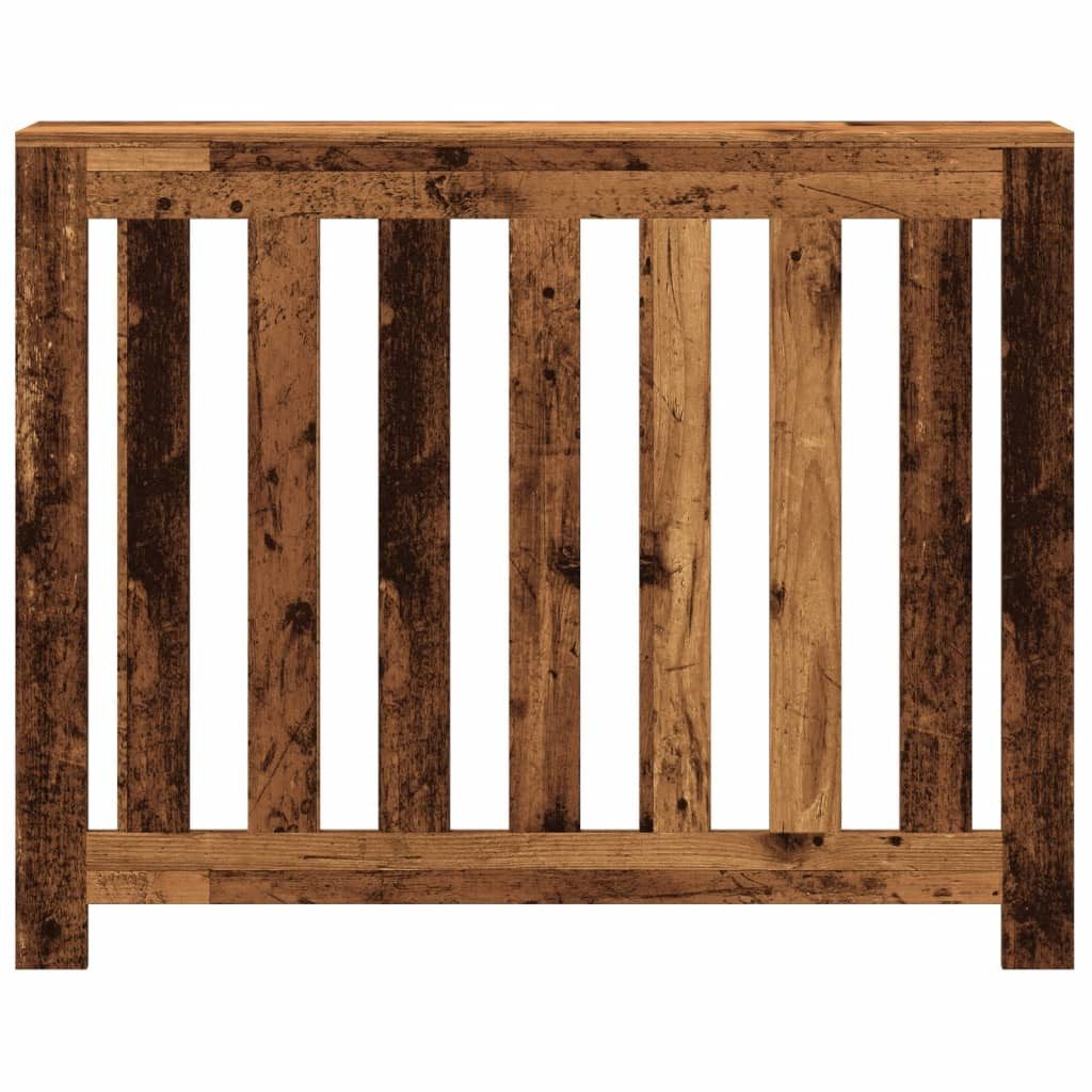 vidaXL Heizungsverkleidung 104 x 20 x 82 cm Heizkörperverkleidung Altholz-Optik 104x20x82 cm Span