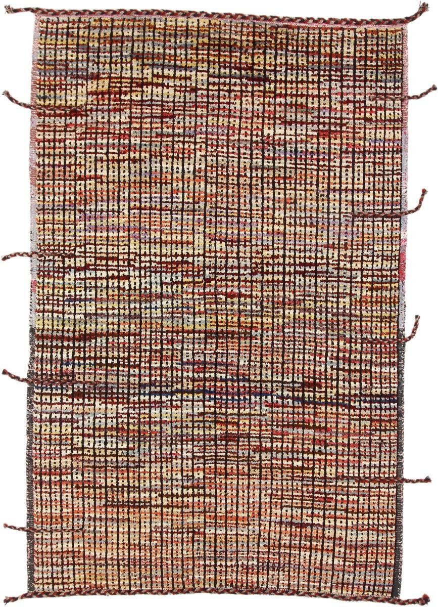 Orientteppich Berber Maroccan Design 161x248 Handgeknüpfter Moderner Orientteppich, Nain Trading, rechteckig, Höhe: 20 mm