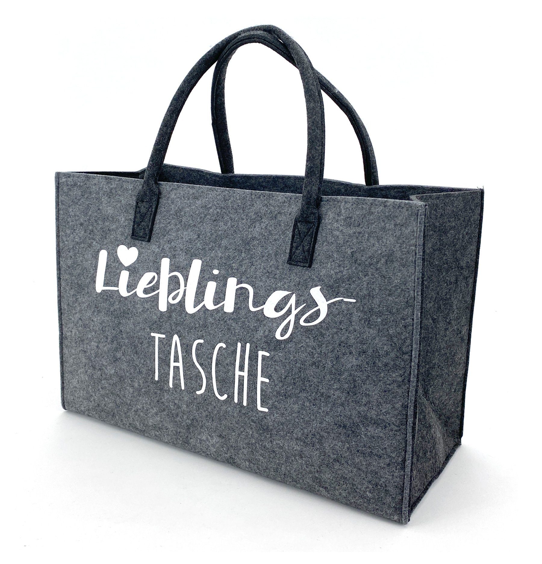 Einkaufsshopper Universal Filztasche Einkaufstasche Filz Shopper, Henkel Tr günstig online kaufen