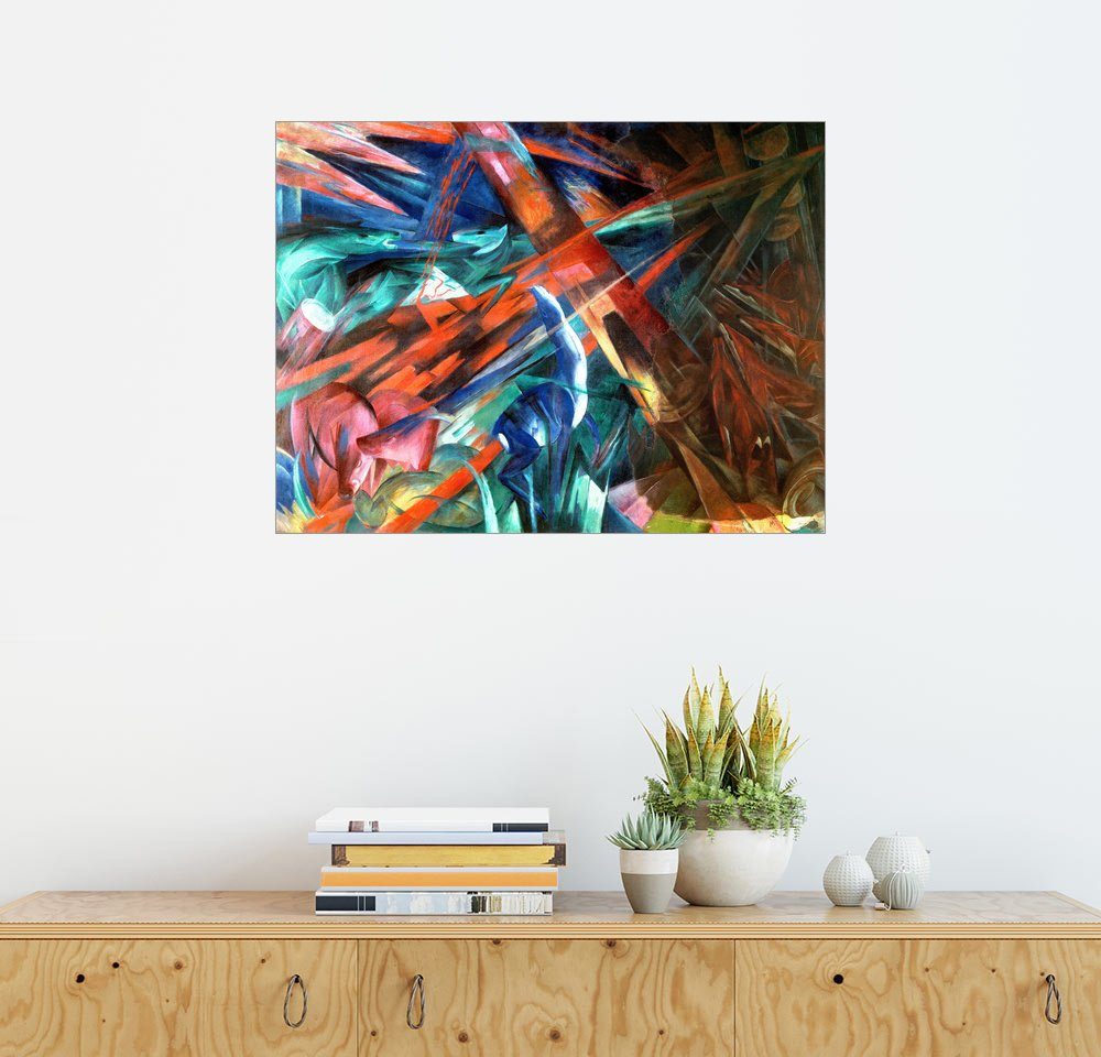 Posterlounge Wandbild Franz Marc Tierschicksale Online Kaufen Otto