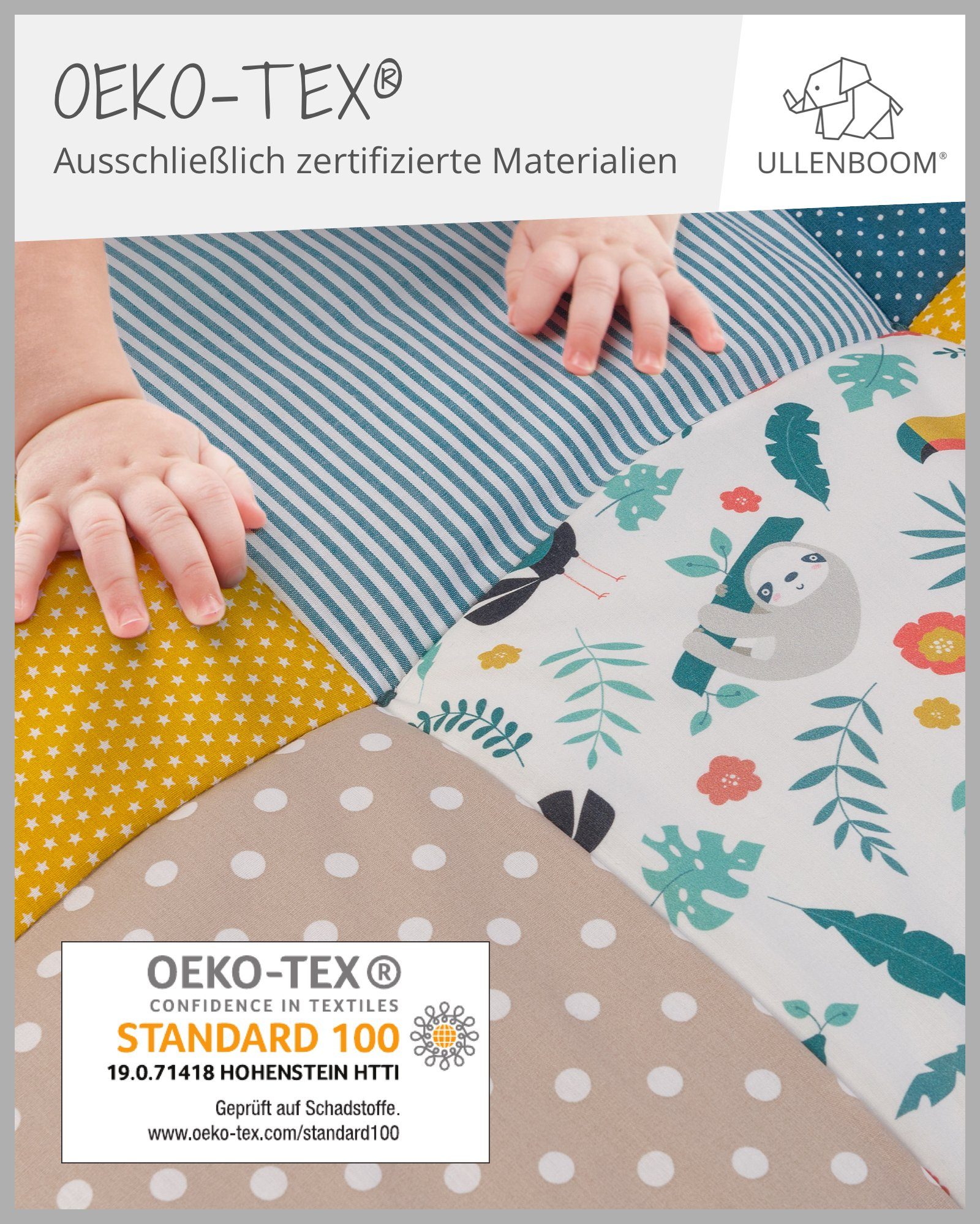 Krabbeldecke Baby Krabbeldecke "Dschungel" (Made in günstig online kaufen