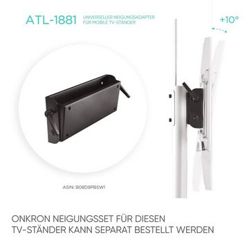 ONKRON Neigungsadapter für TV Stands TS1881 (ATL1881-BLK) TV-Ständer, (bis 83 Zoll, Neigungsadapter, 1-tlg., Neigungsadapter, Neigungsadapter für TV-Ständer TS1881 neigbar)