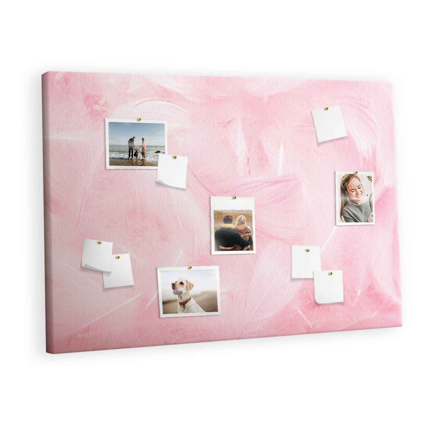 Tulup Pinnwand XXL Korkplatte Kork Pinnwand Dekor 120 cm x 80 cm, 100 Stk. Pinnadeln