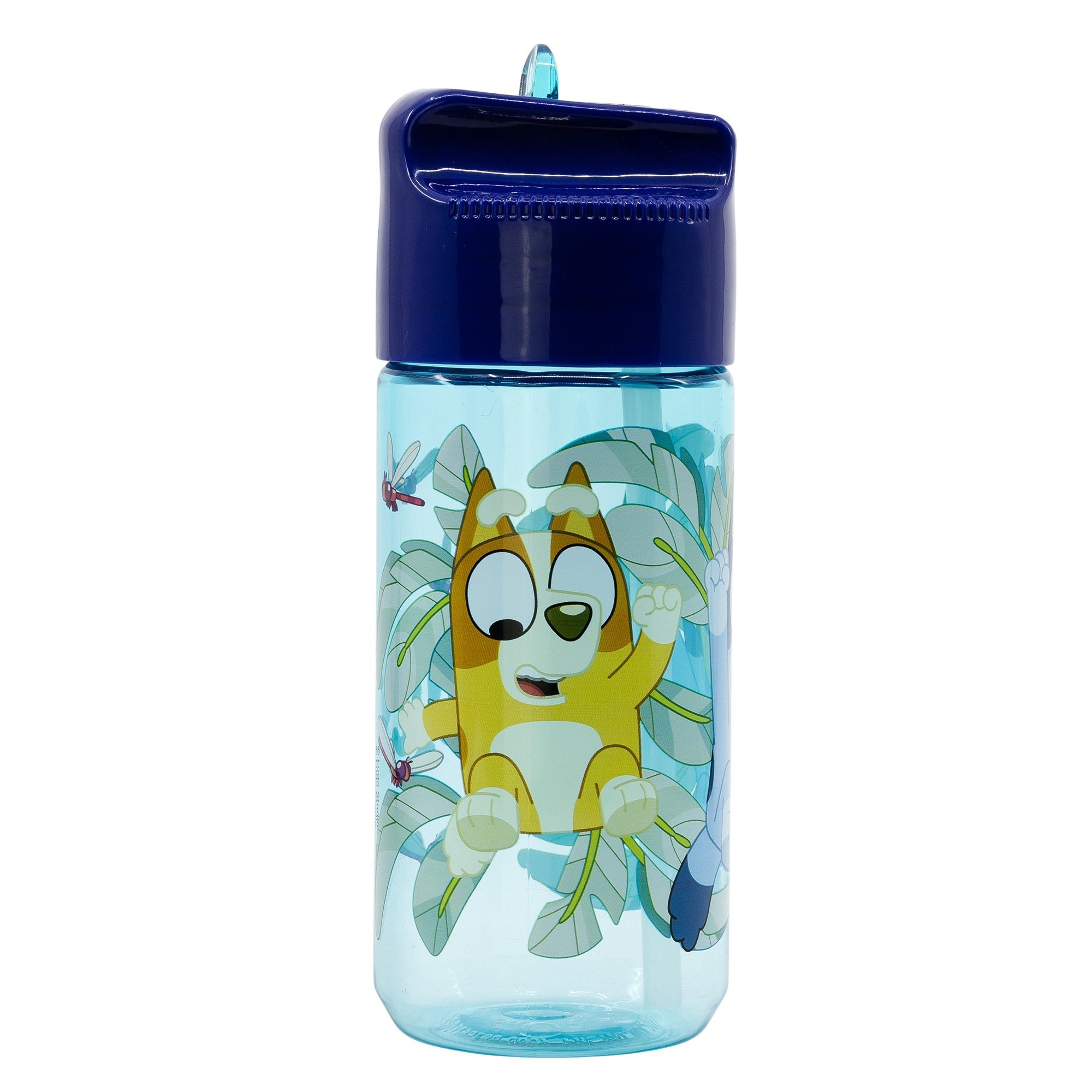 Bluey Trinkflasche Bluey Bingo Kinder Wasserflasche Flasche 410 ml