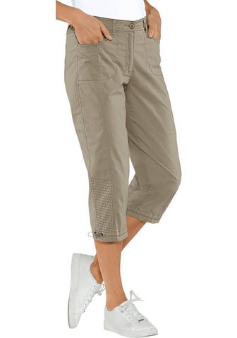 CASUAL LOOKS Брюки-капри с rückwärtigem D...