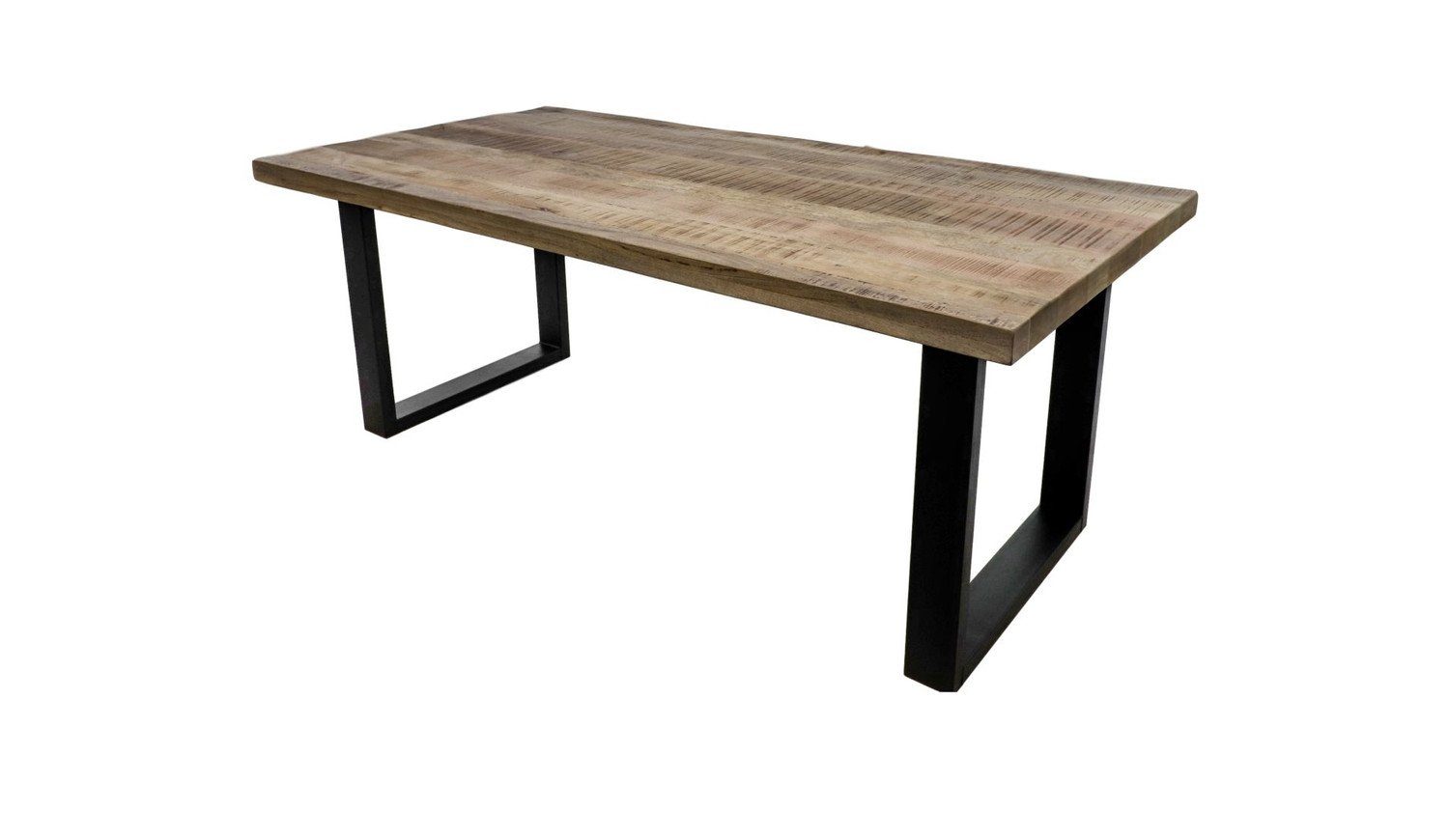 Esstisch Melbourne Mangoholz Tisch 160x90x77cm Esstisch Natur24 Küche