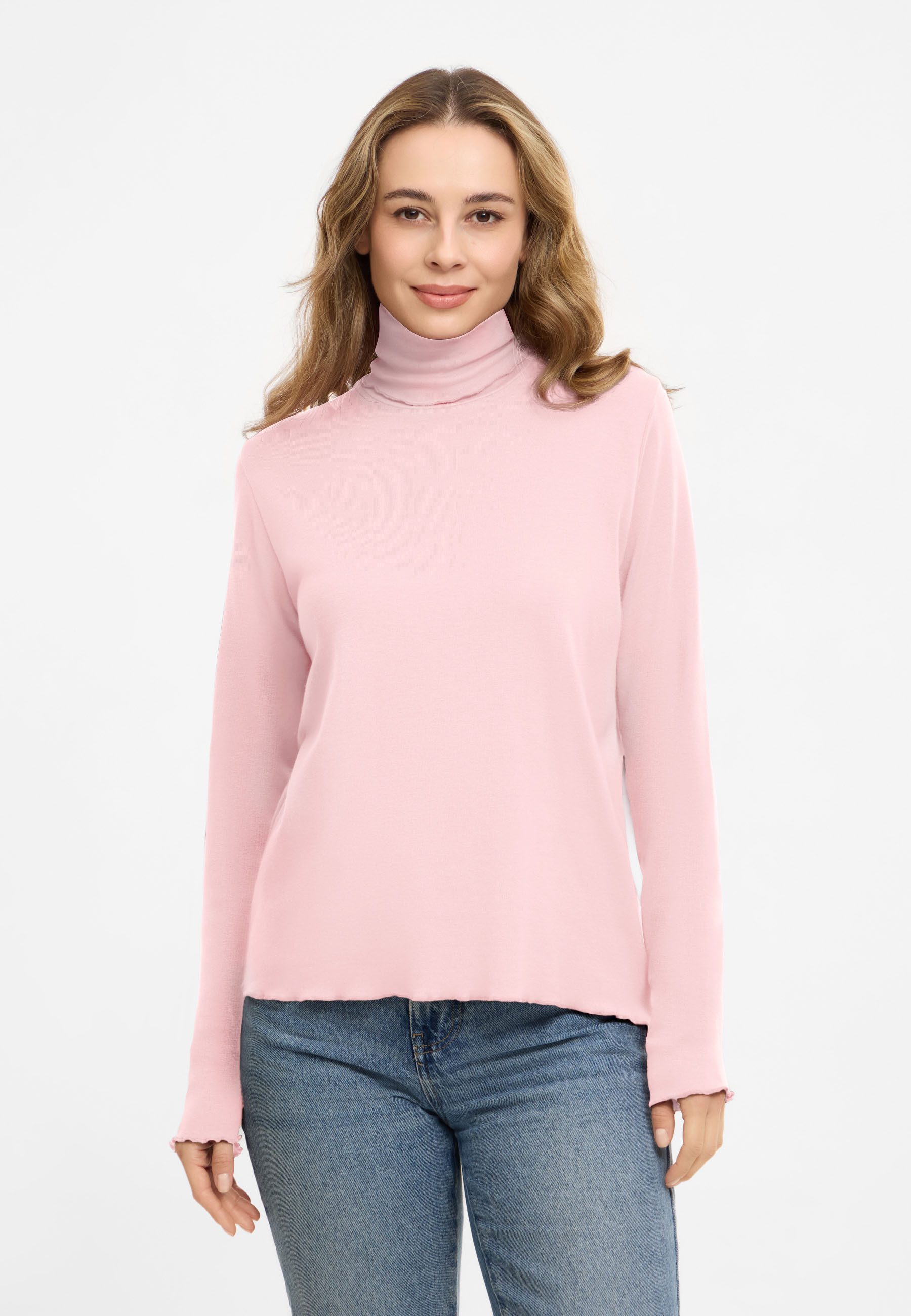 Frieda & Freddies Langarmshirt Frieda & Freddies Rollkragenshirt