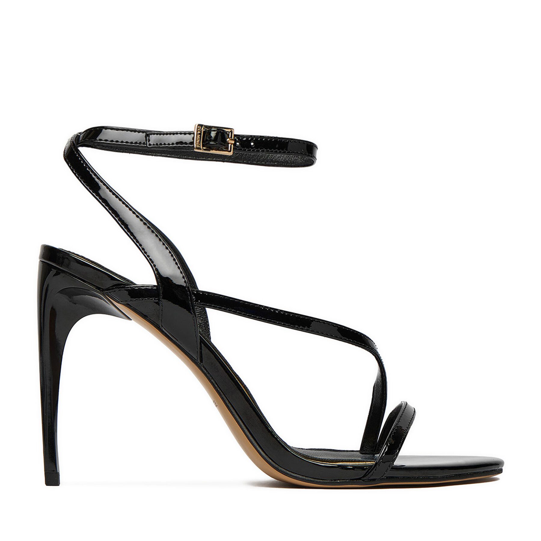 Eva Minge Damen-Sandalen Schwarz Sandale
