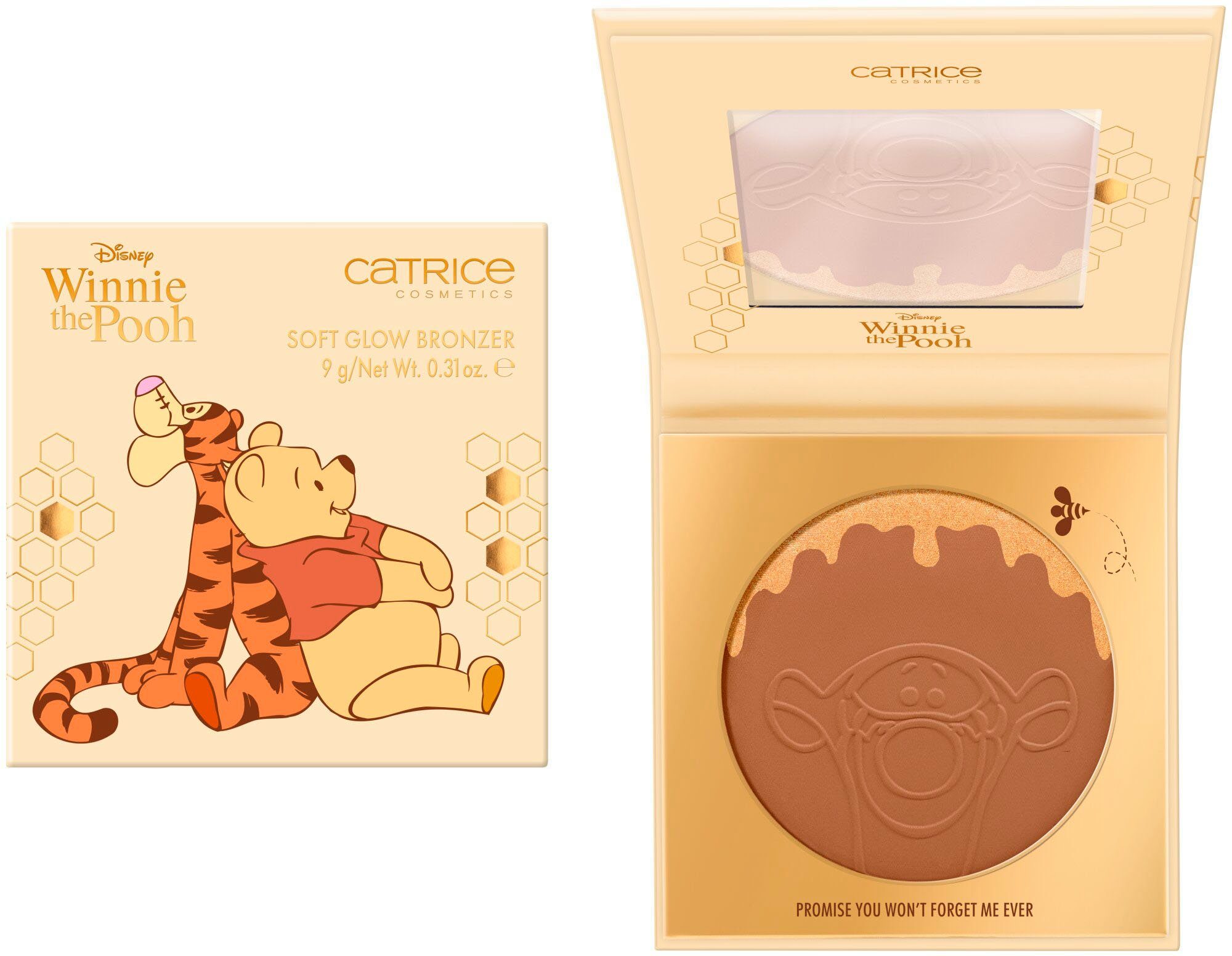 Catrice Bronzer-Puder Disney Winnie the Pooh Soft Glow Bronzer, 3-tlg.,  Inspiriert durch Disney Winnie the Pooh