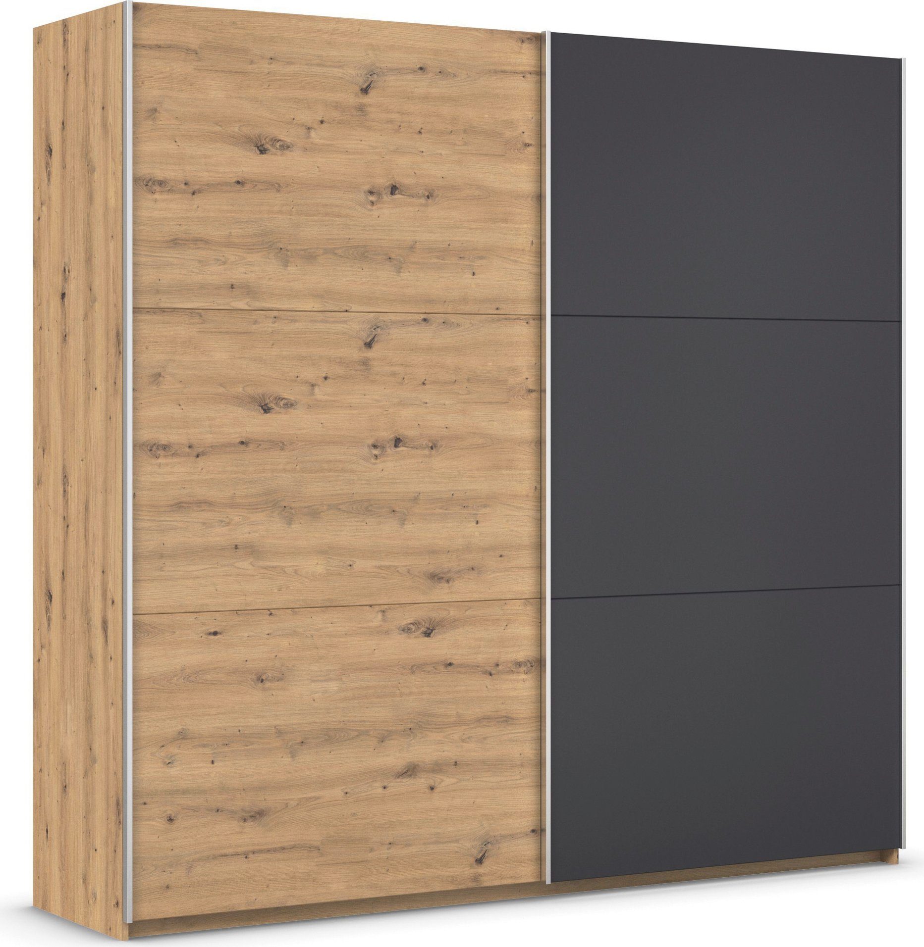 rauch Schwebetürenschrank Monza in trendigen Farbkombinationen, mit viel Stauraum