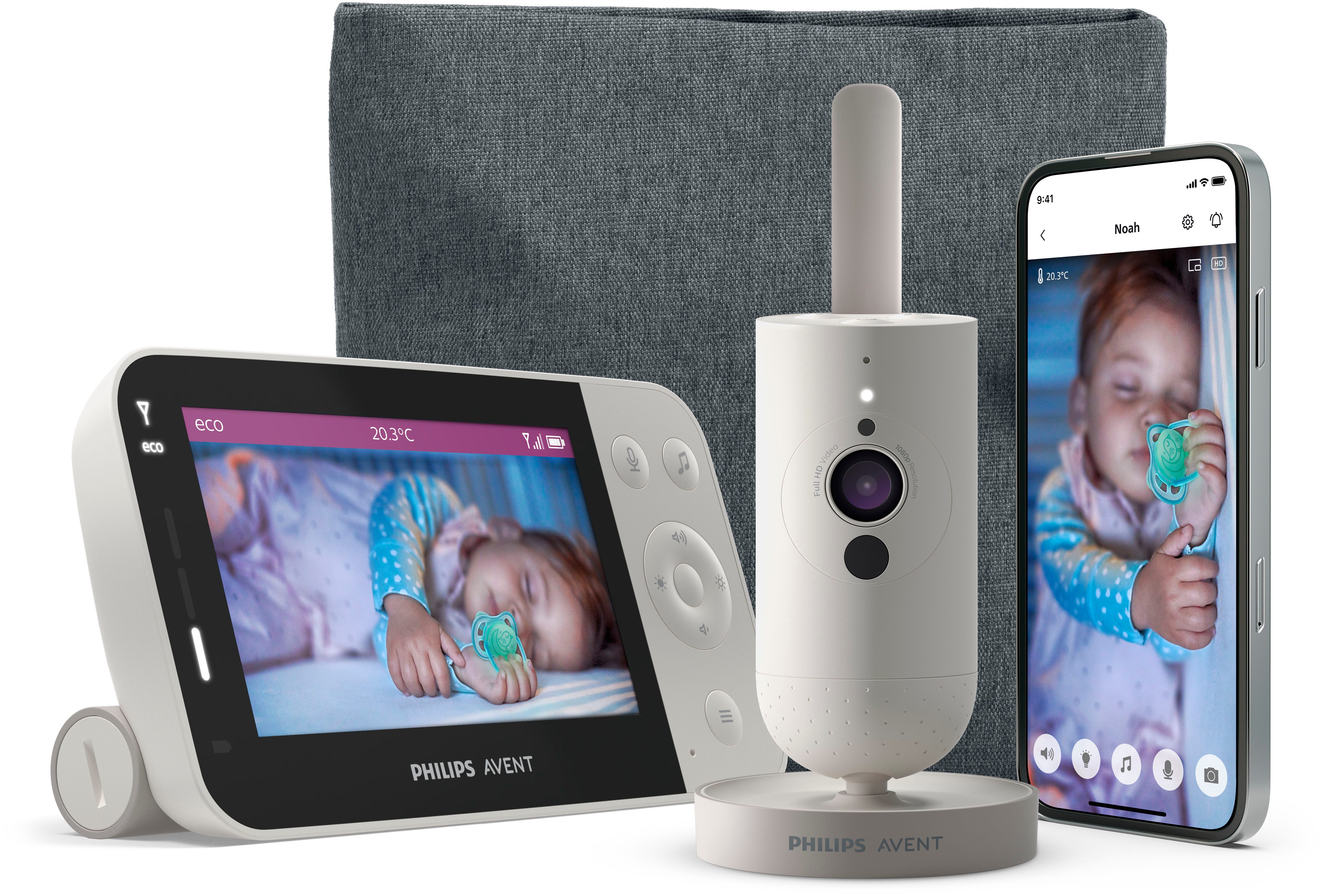 Video-Babyphone Connected SCD953/26