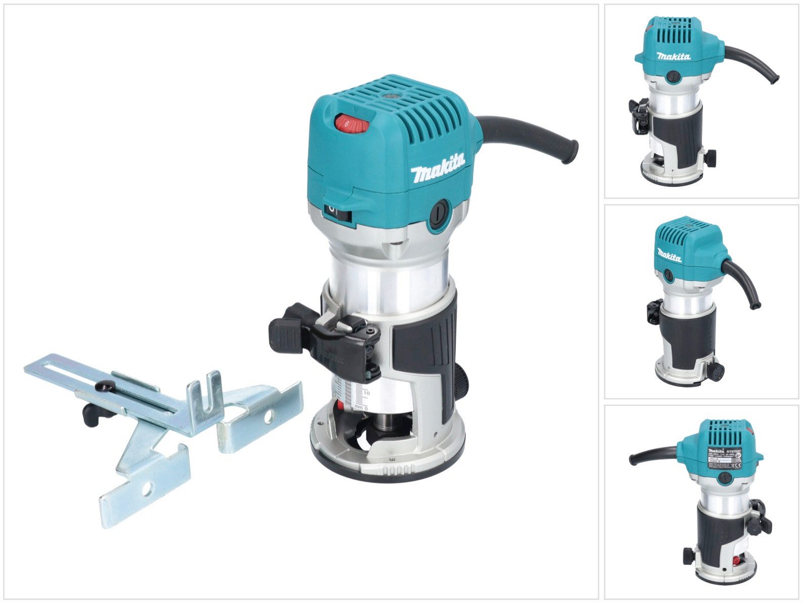 Makita Oberfräse RT 0702 C Einhand Fräse 710 Watt 6 / 8 mm