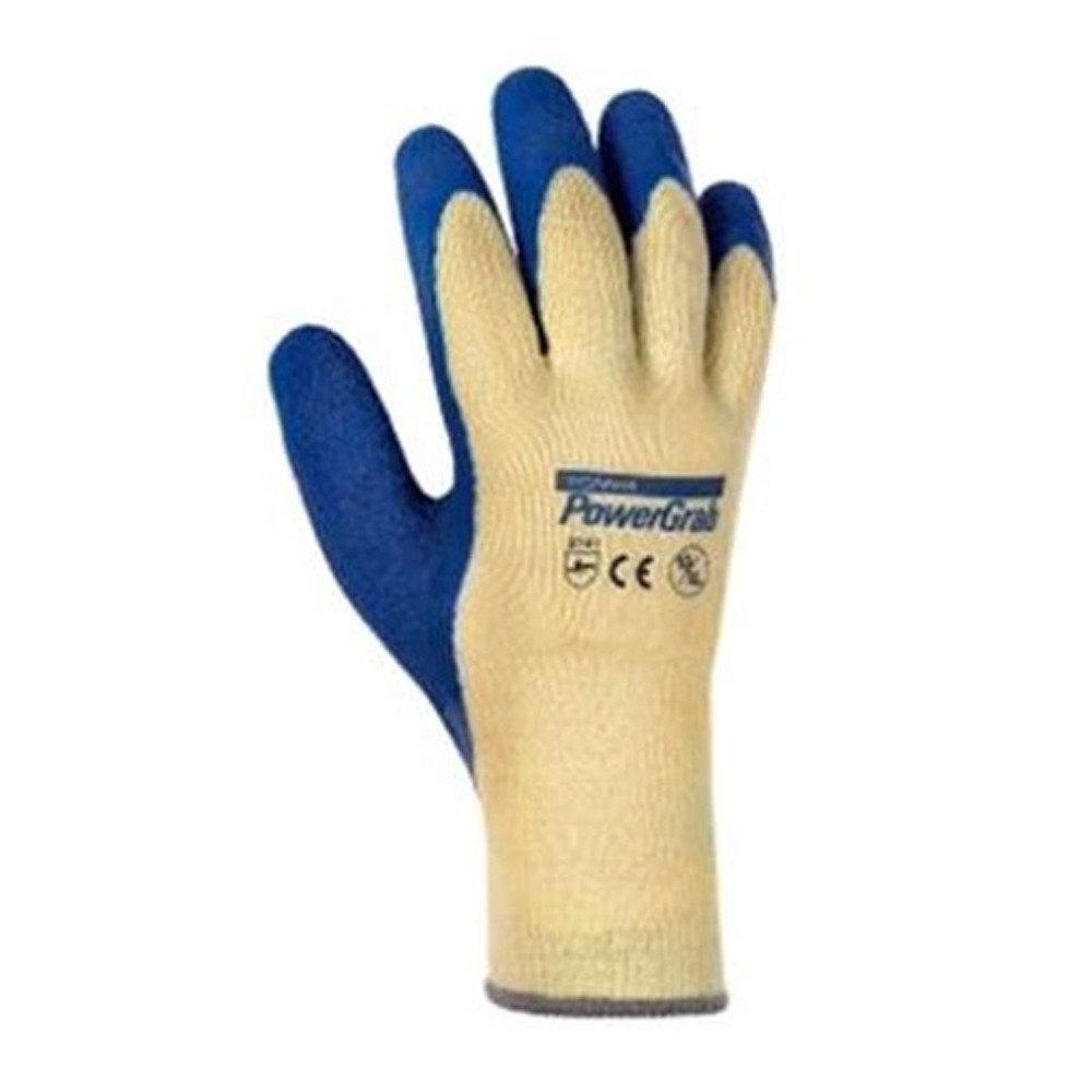 Towa Strick 12er Pack TOWA PowerGrab Baumw.-/Polyester-Strickhandschuhe, Kat. 2, L
