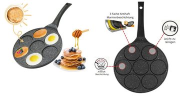 Cheffinger Crêpepfanne Pfannkuchen Spiegelei Pfanne Alu-Guss Ø26cm Induktion Cheffinger, Material: Aluminium