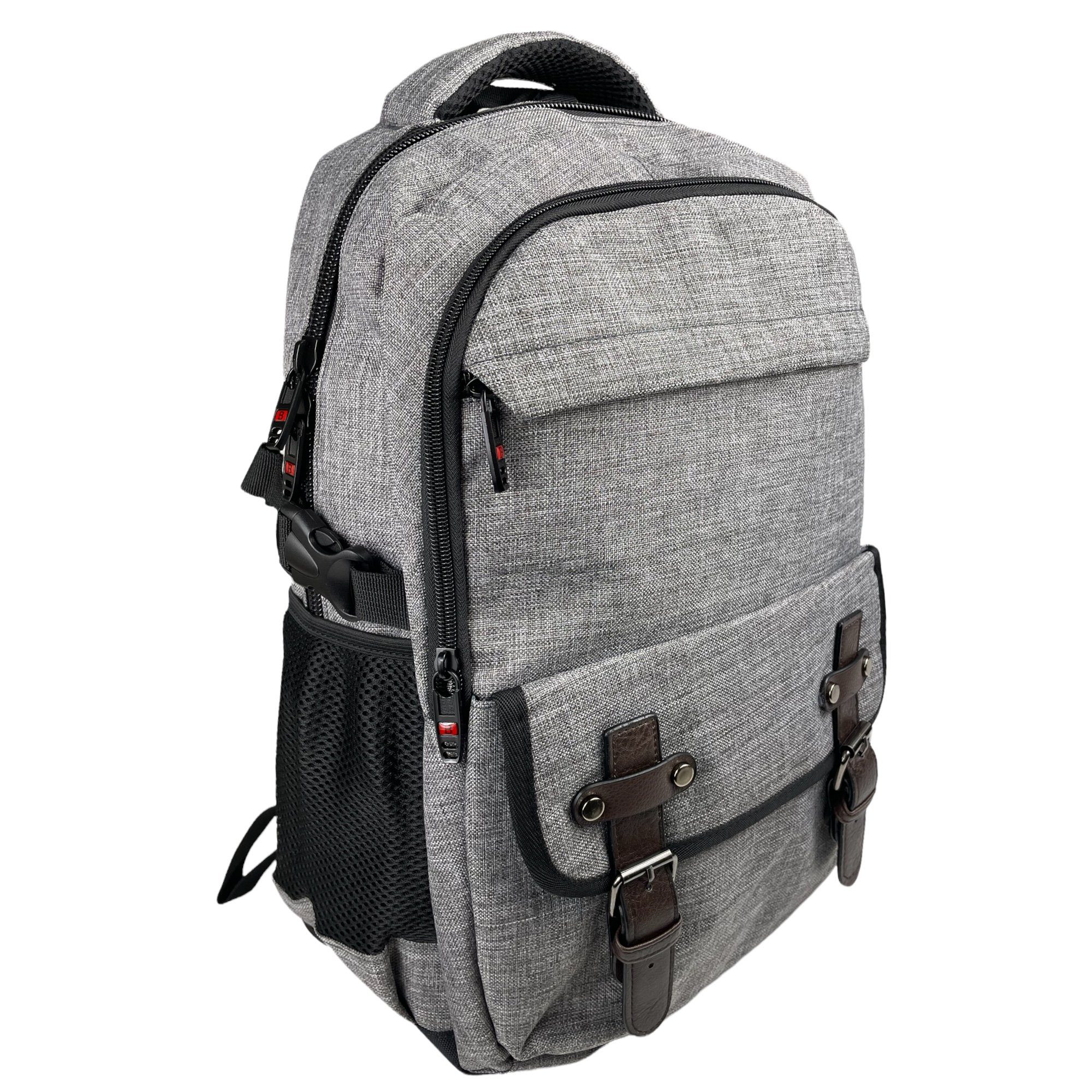 Taschen4life Schulrucksack Rucksack aus Cityrucksack D9022, strapazierfähig und gut gepolstert, ideal für Schule,