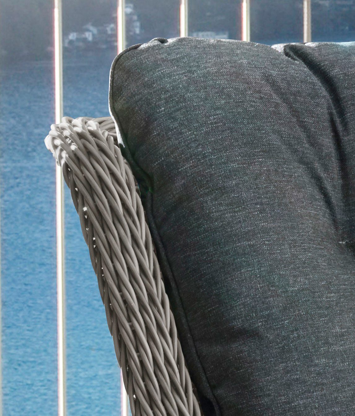 Destiny Gartensessel CASA (1-St), Aluminium, Polyrattan, günstig online kaufen