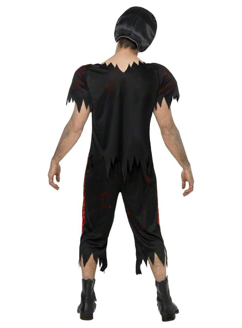 Metamorph Zombie-Kostüm Zombie Footballspieler Kostüm