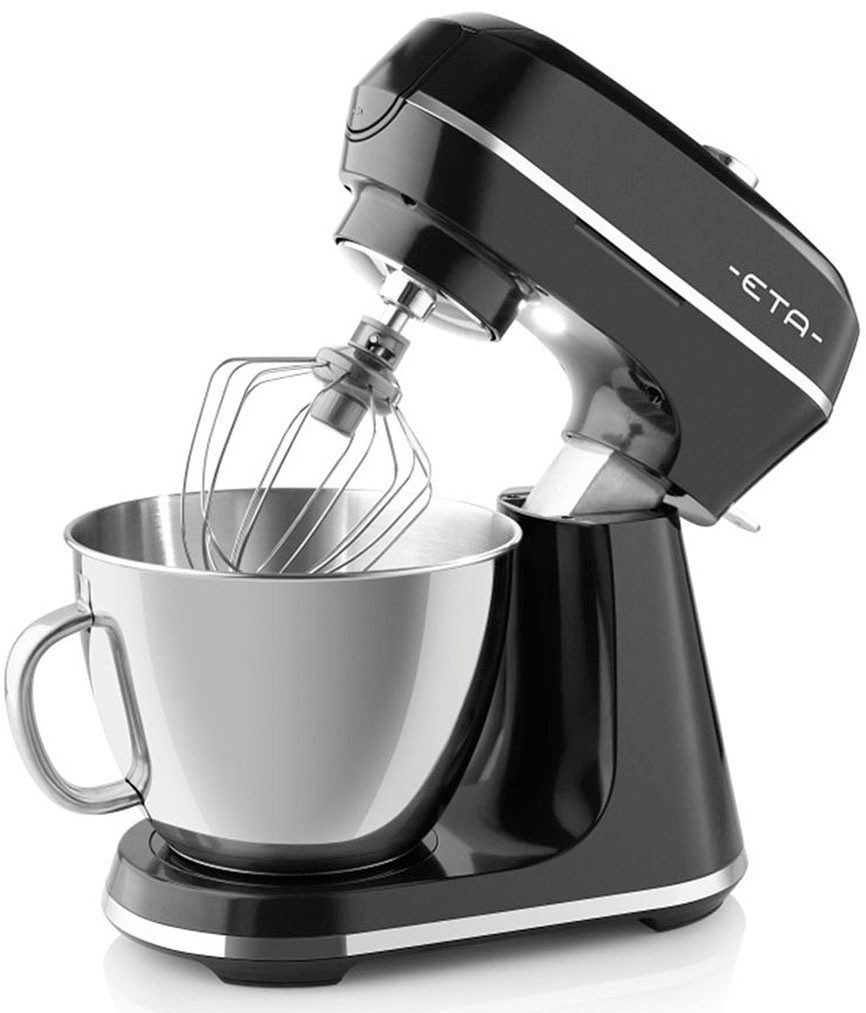 eta Küchenmaschine Gratus Storio II, 1200 W, 5 l Schüssel, schwarz