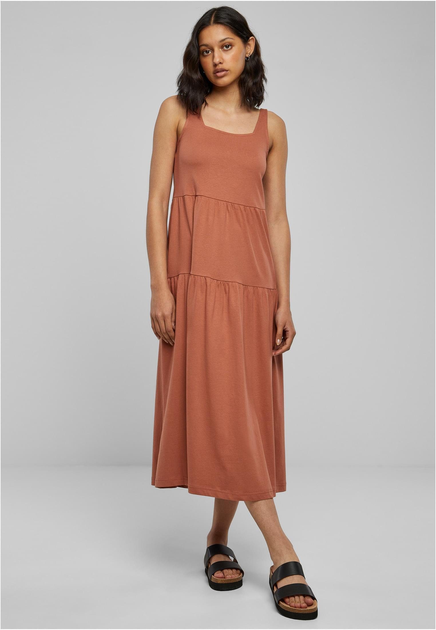 URBAN CLASSICS Sweatkleid Ladies 7/8 Length Valance Summer Dress XS bis 5XL günstig online kaufen
