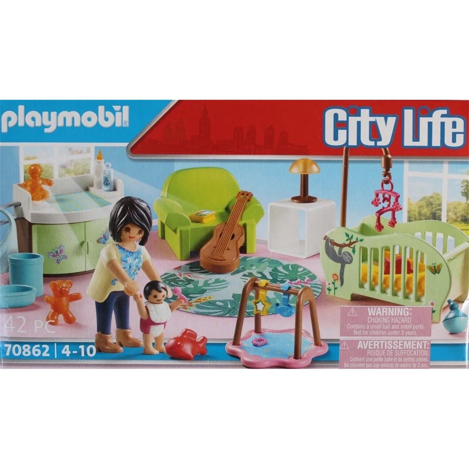Playmobil® 70862 Babyzimmer Konstruktions-Spielset günstig online kaufen