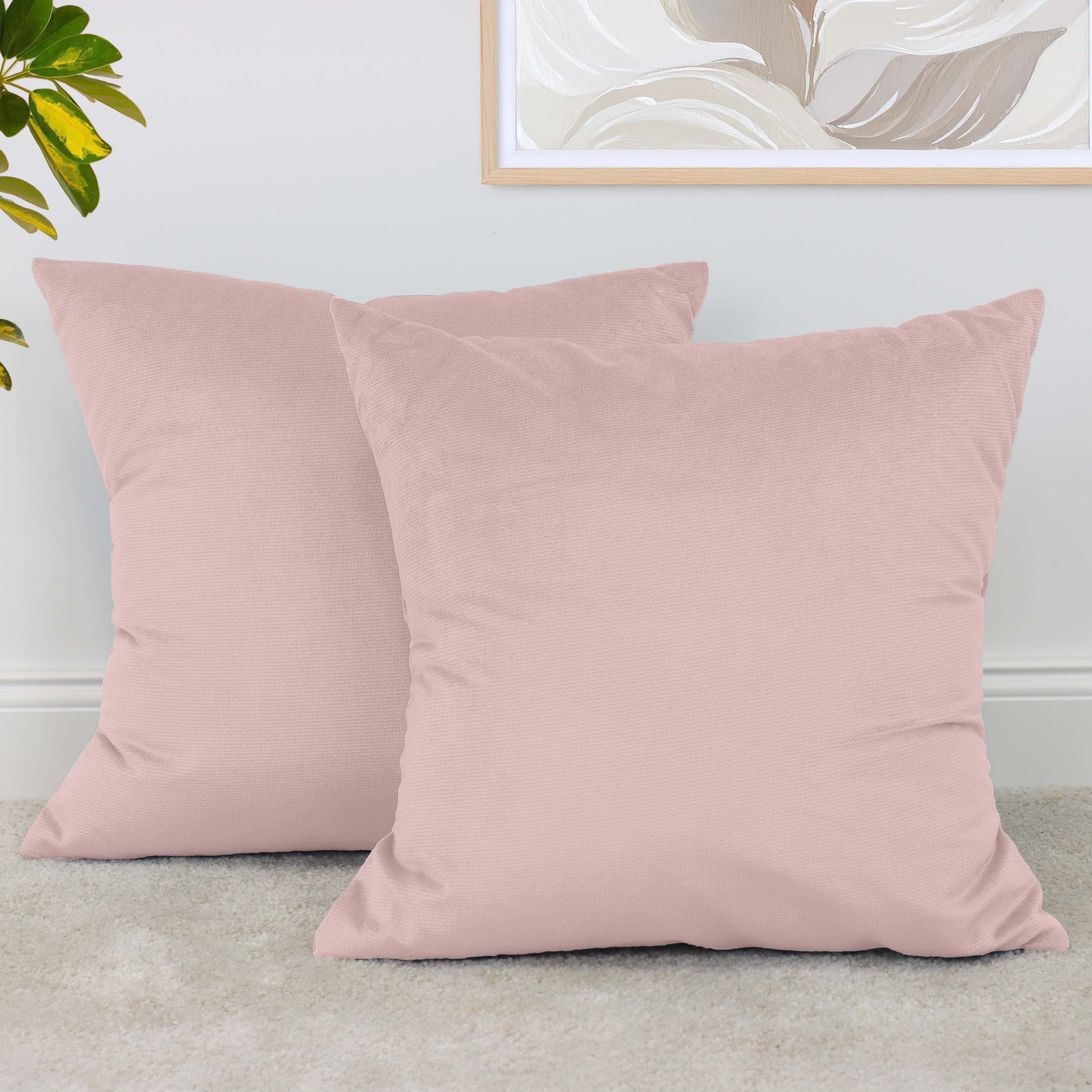 Amilian Kissenbezüge - 2er Set Kissenbezug - Zierkissenbezüge - Kissenhülle, (2 Stück), 40x40 cm, Kissenhülle für Zierkissen; Sofakissen; Dekokissen; Kissen