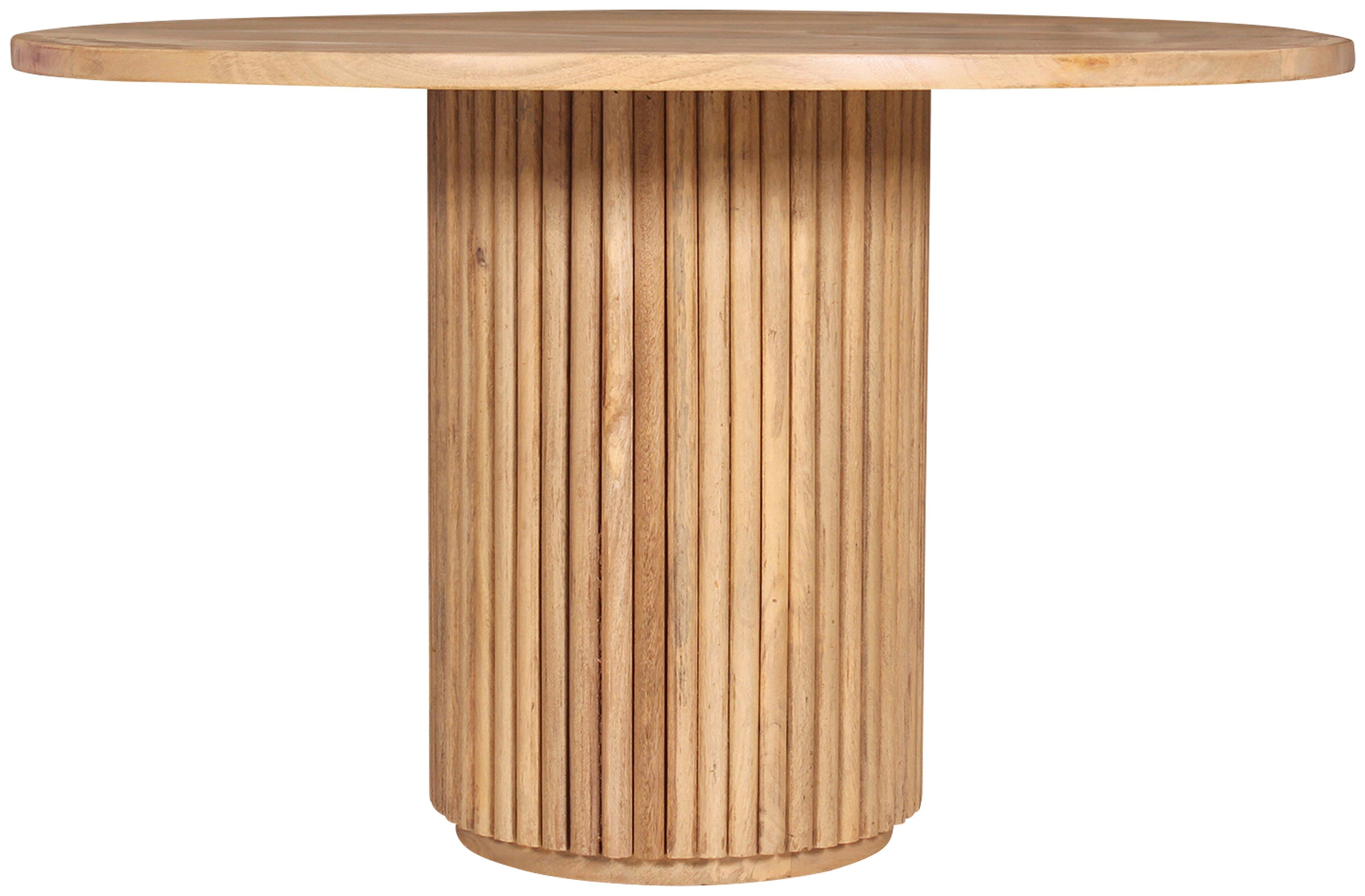 SIT Esstisch Ribbed Side Table High, mit Säulenfuß im extravaganten Ribbed-Look. € 876,00